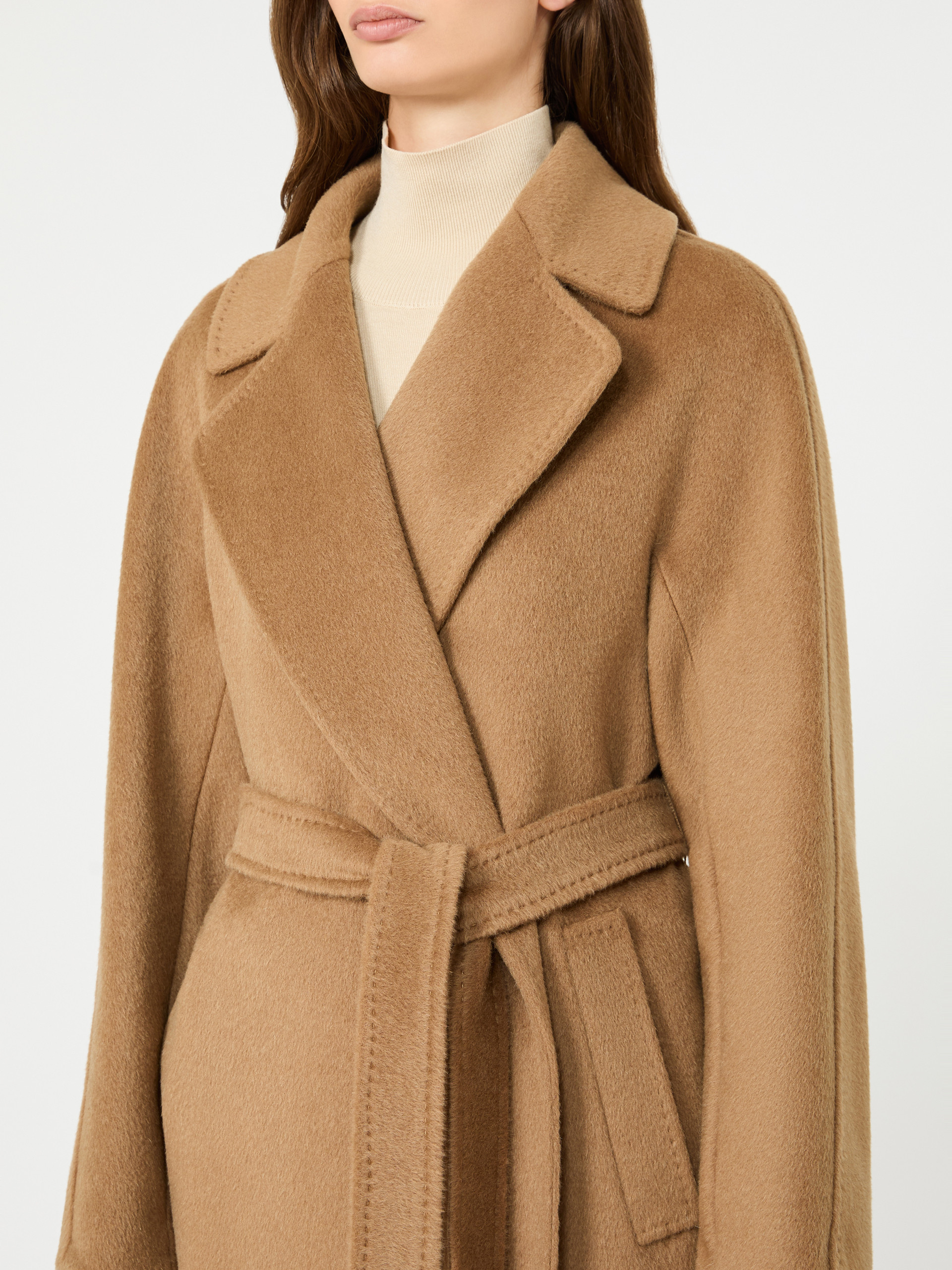 Wool and alpaca teddy coat - Weekend Max Mara - 4