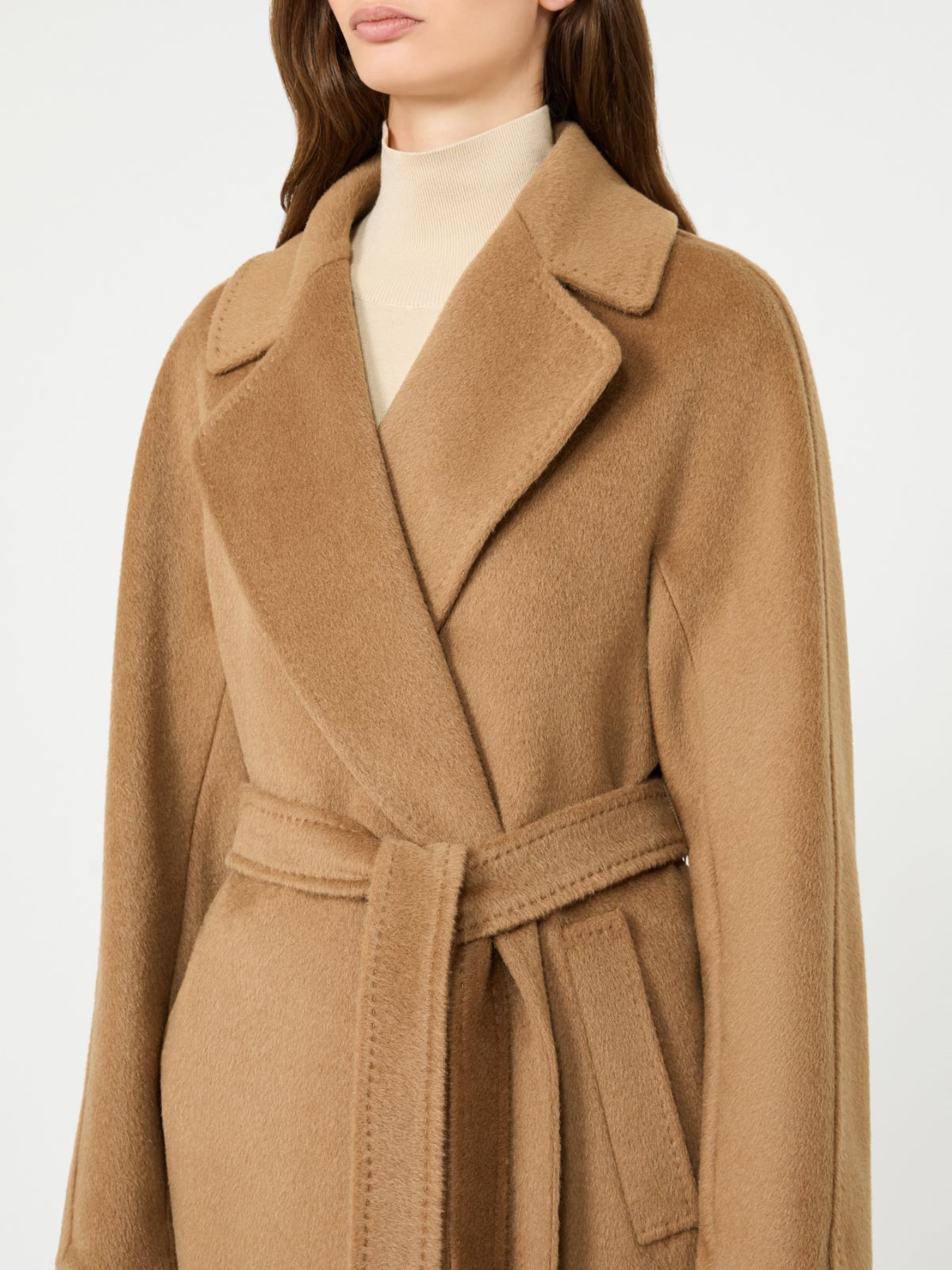 Wool and alpaca teddy coat - Weekend Max Mara - 4