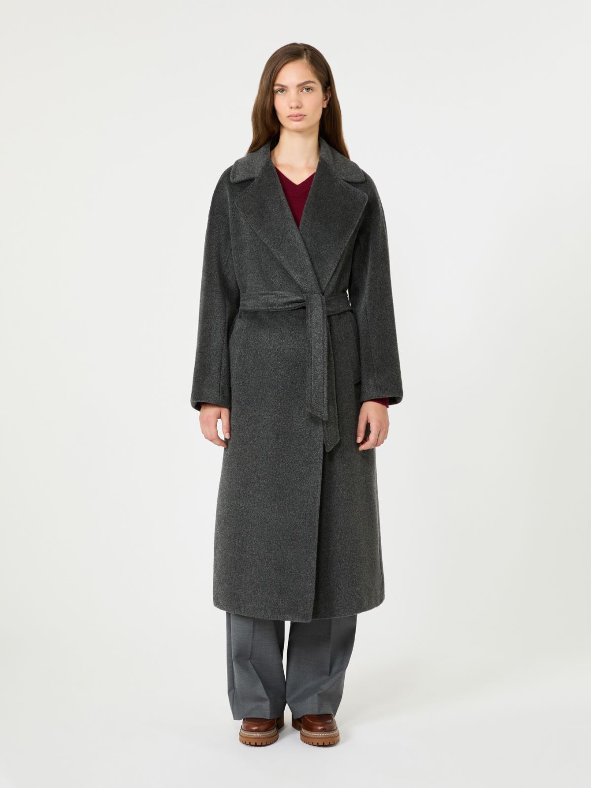 Wool and alpaca teddy coat - Weekend Max Mara - 2