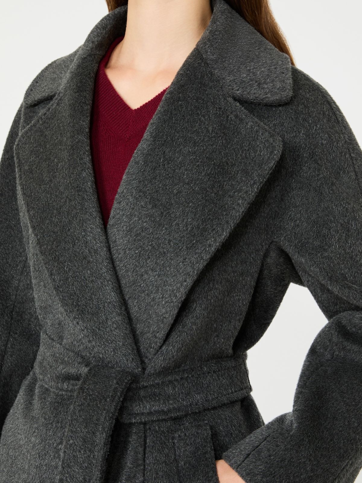 Wool and alpaca teddy coat - Weekend Max Mara - 4