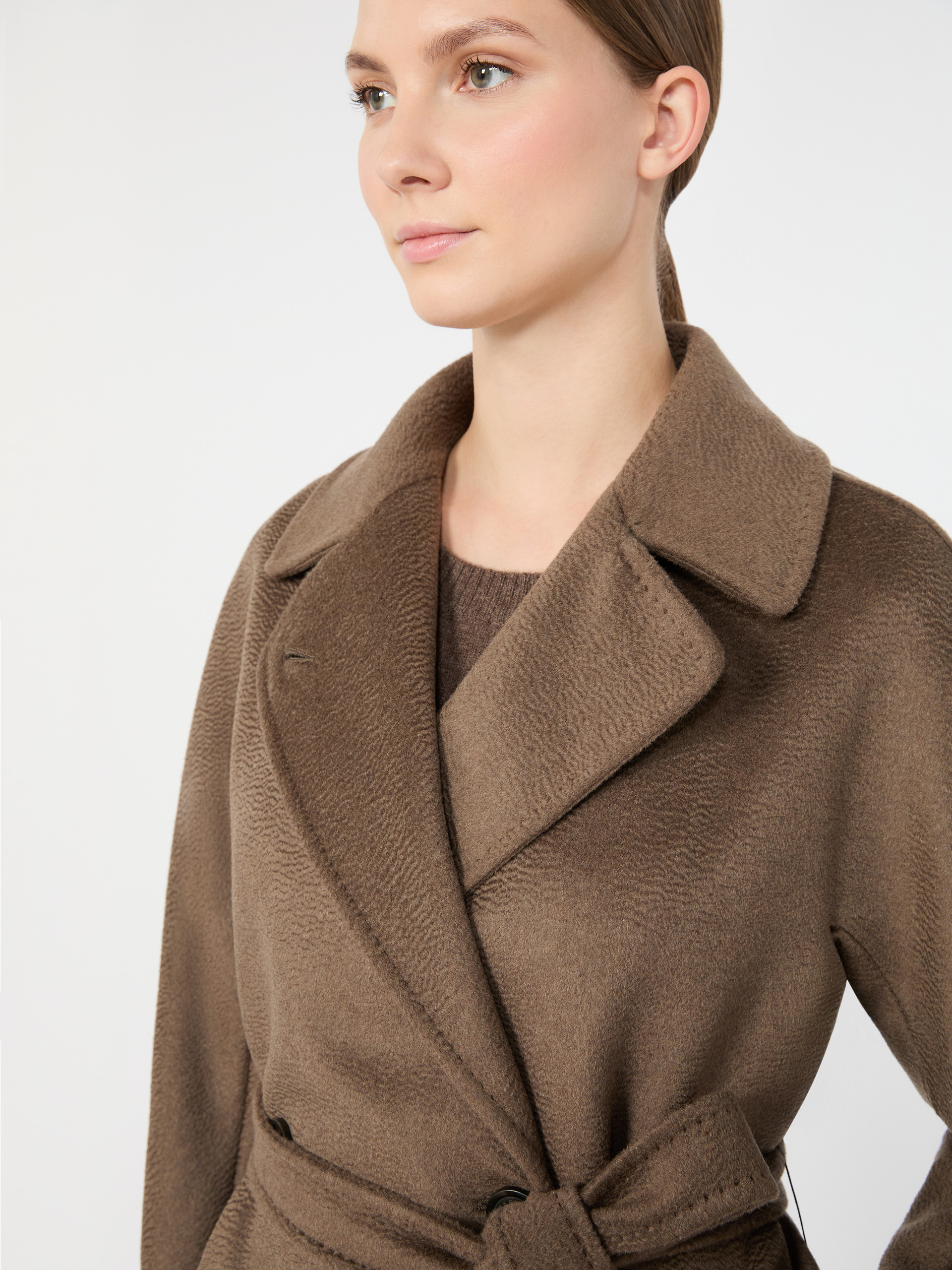 Double-breasted wool coat - Weekend Max Mara - 4