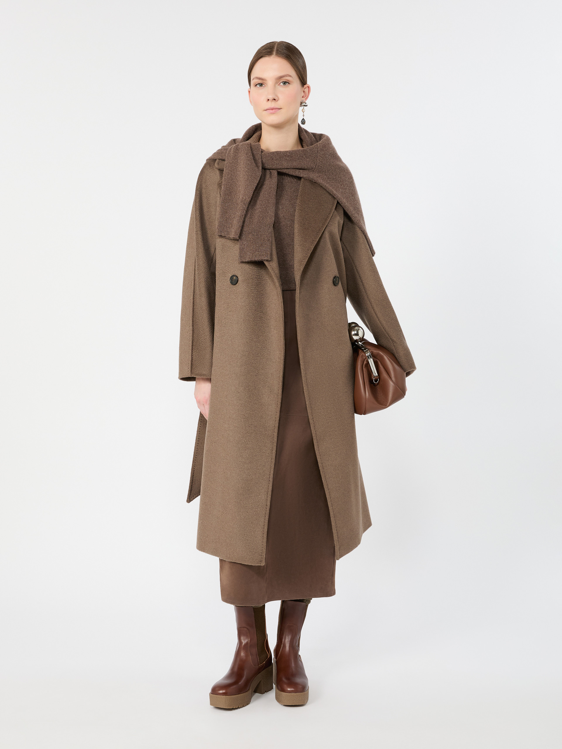 Double-breasted wool coat - Weekend Max Mara