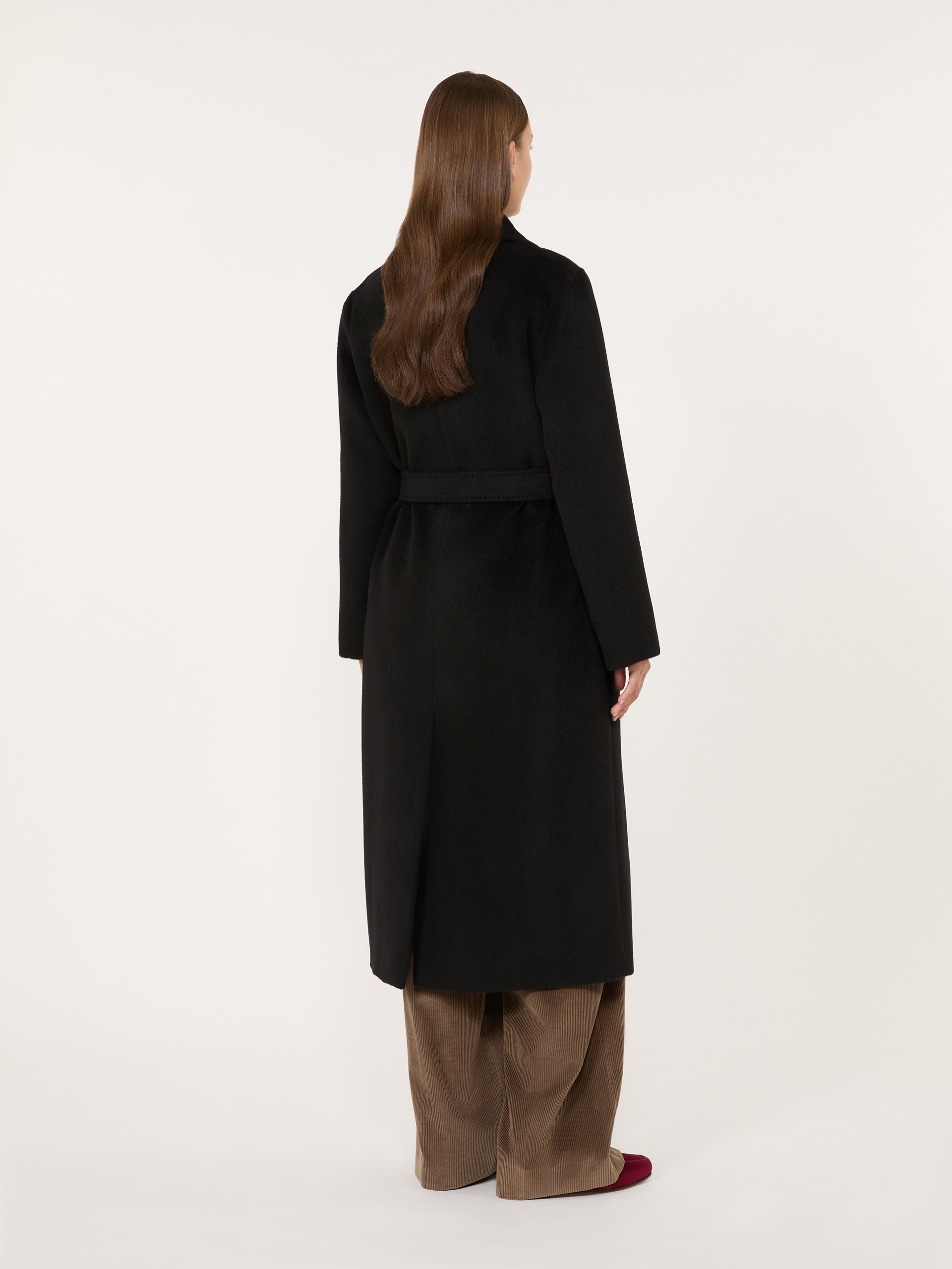 Wool and alpaca teddy long coat - Weekend Max Mara - 3