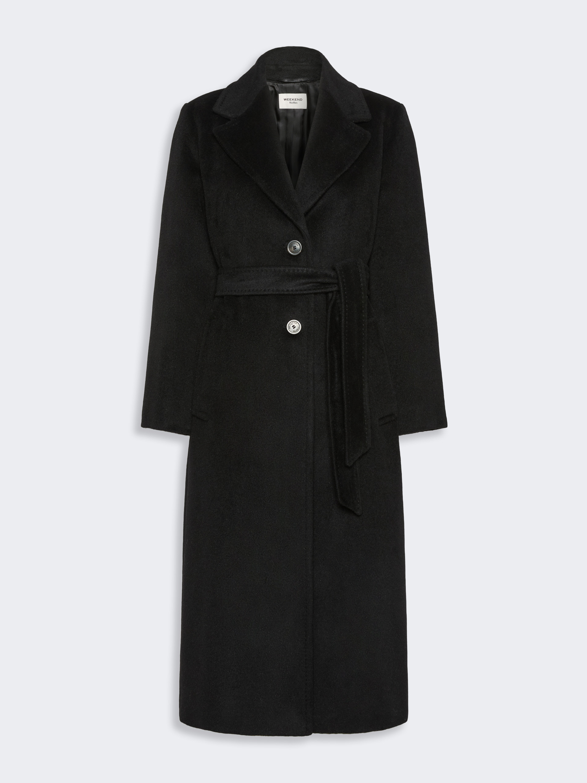 Wool and alpaca teddy long coat - Weekend Max Mara - 5