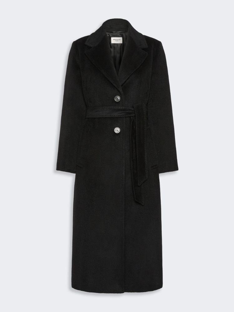 Cappotto lungo in orsetto di lana e alpaca - Weekend Max Mara - 2