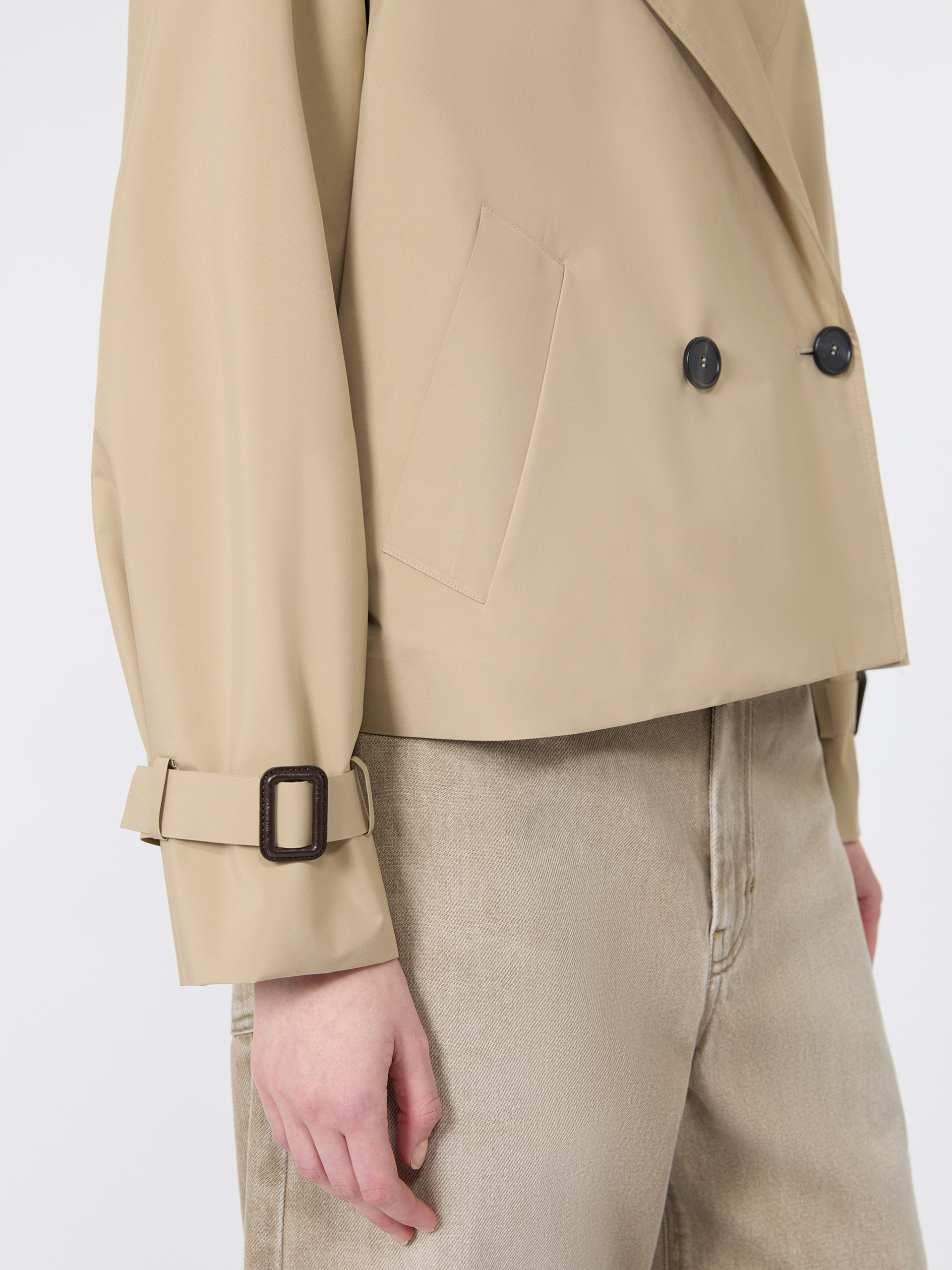 Trench corto in tela antigoccia - Weekend Max Mara - 5