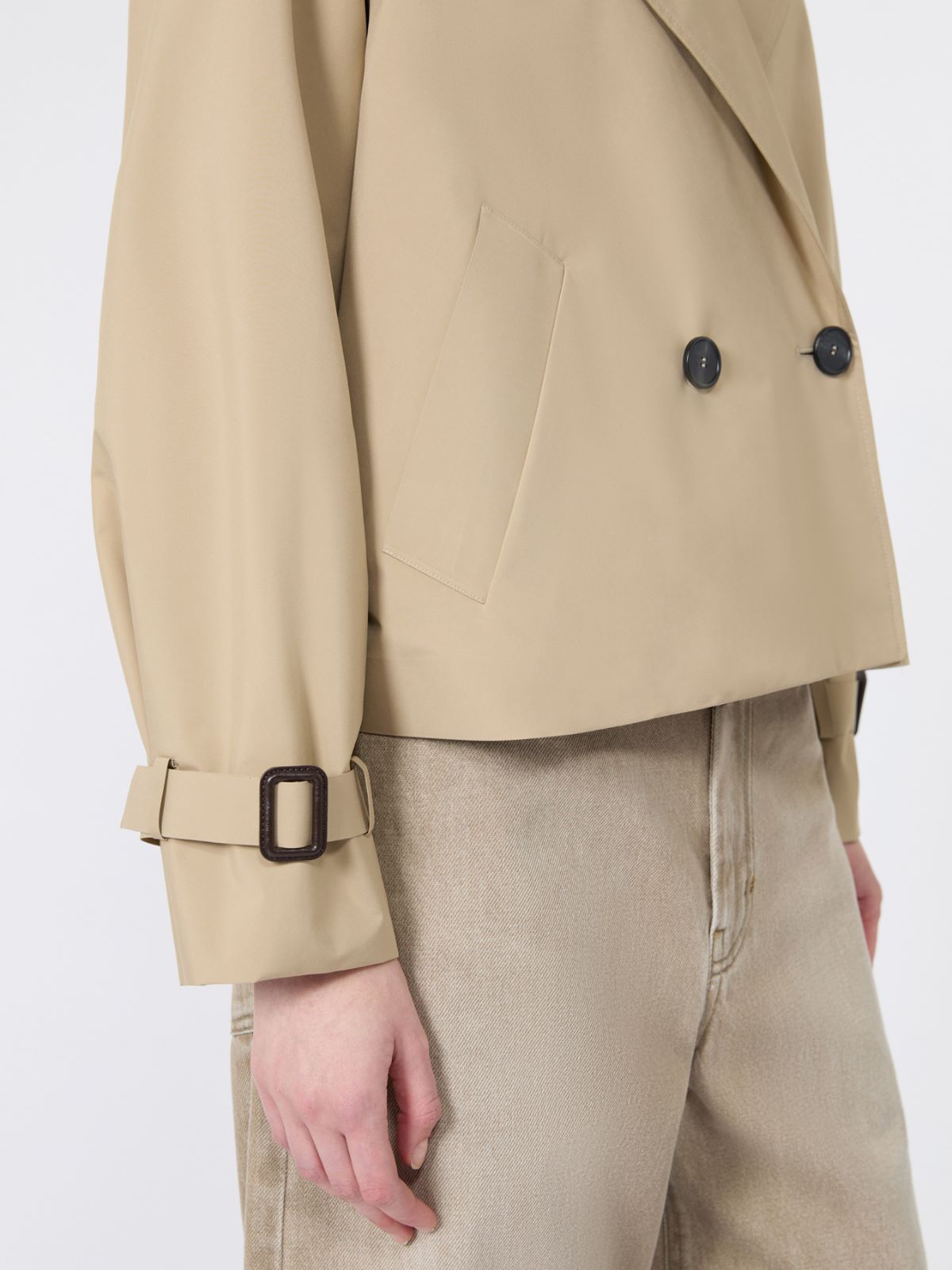 Trench corto in tela antigoccia - Weekend Max Mara - 5