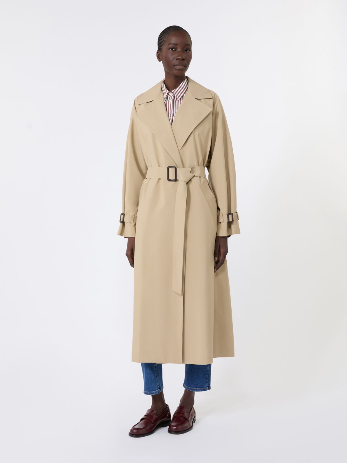 Long water-repellent technical canvas trench coat - Weekend Max Mara - 2