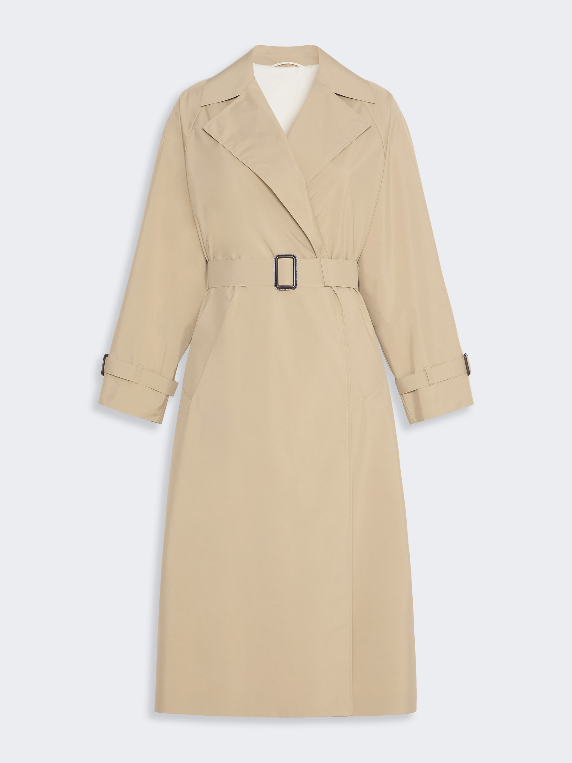 Long water-repellent technical canvas trench coat - Weekend Max Mara - 5