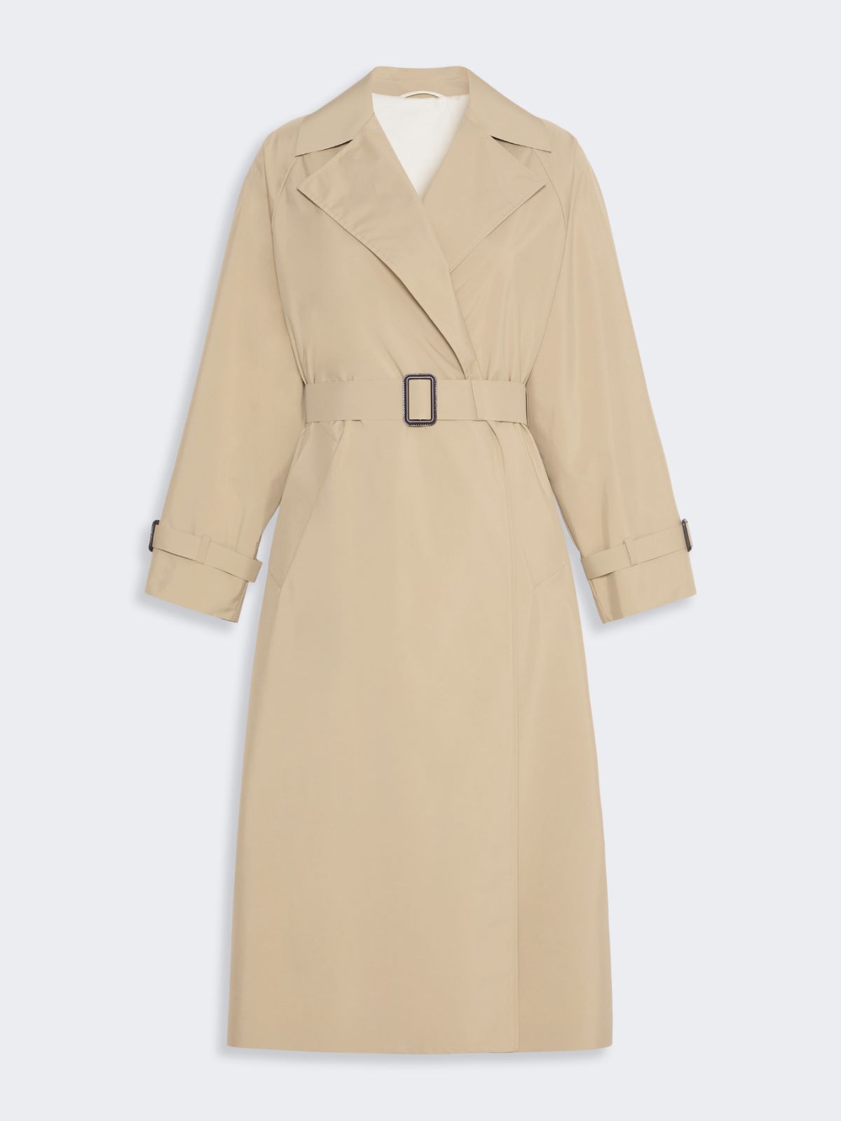 Long water-repellent technical canvas trench coat - Weekend Max Mara - 5