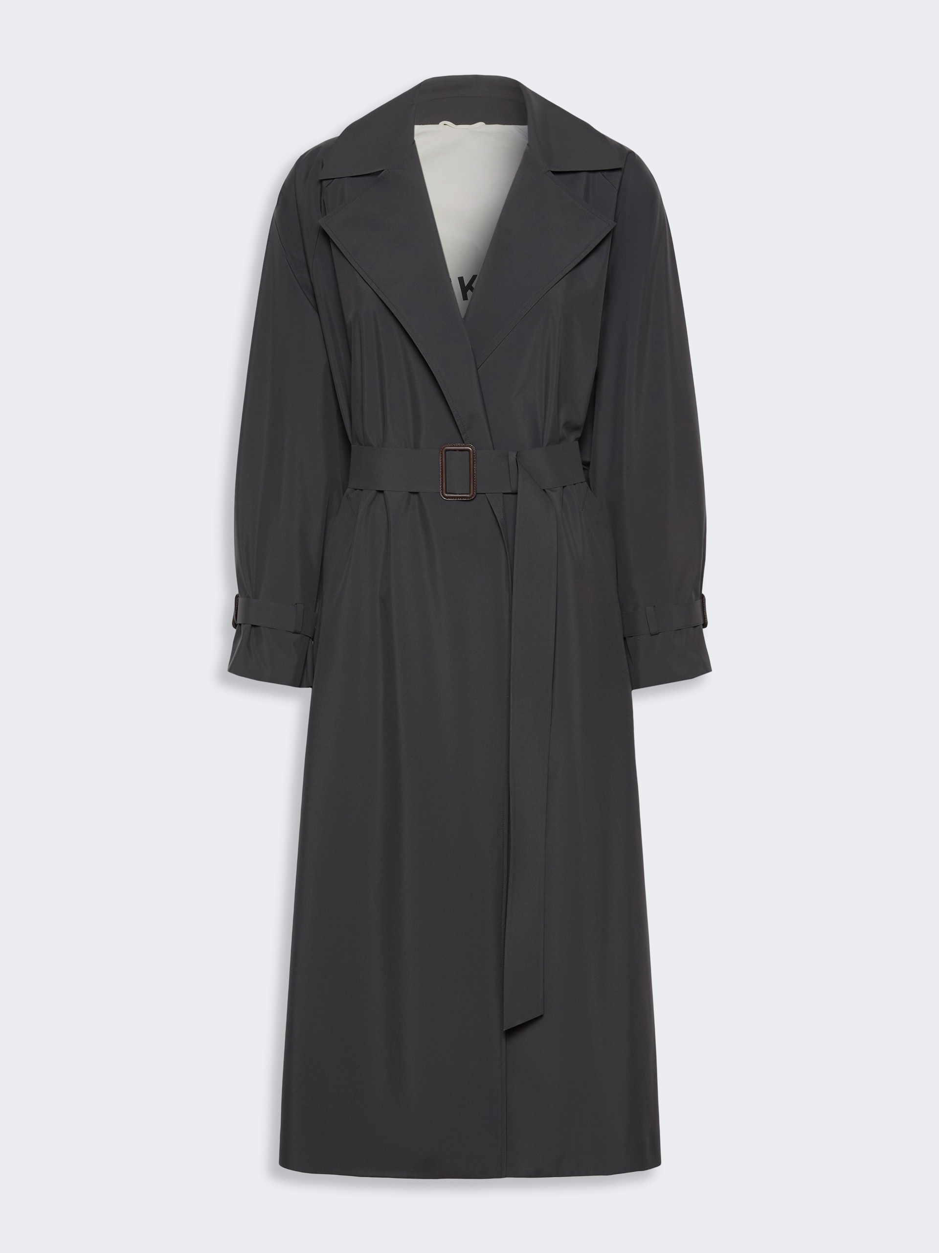 Long water-repellent technical canvas trench coat - Weekend Max Mara - 5