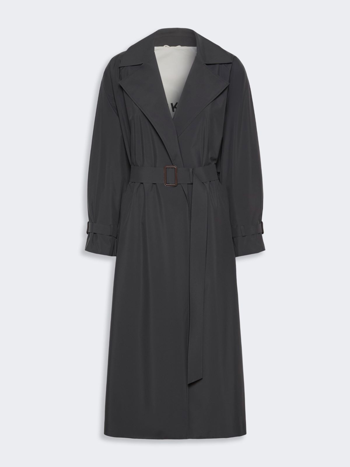 Long water-repellent technical canvas trench coat - Weekend Max Mara - 5
