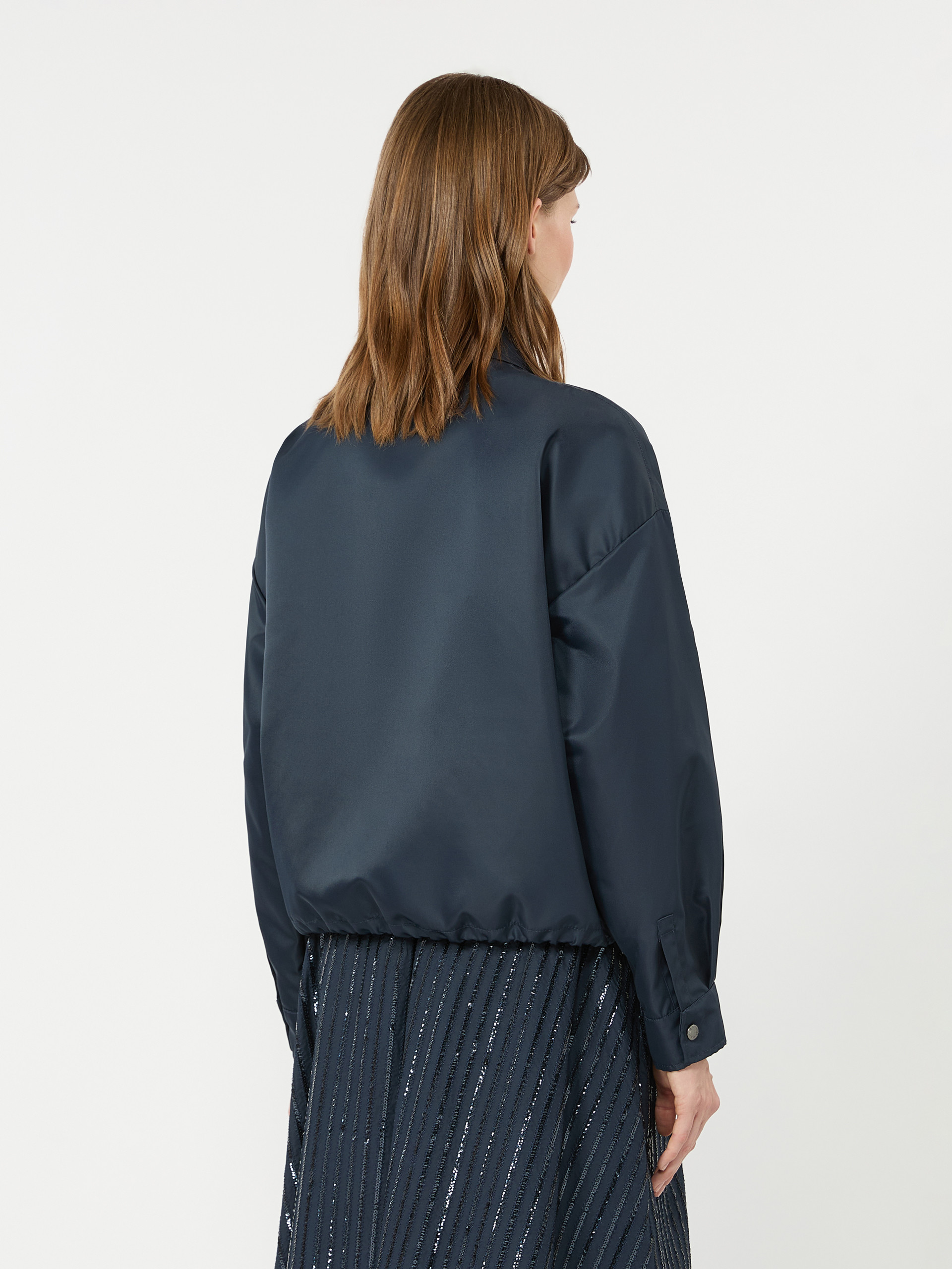 Water-repellent twill jacket - NAVY - Weekend Max Mara - 3