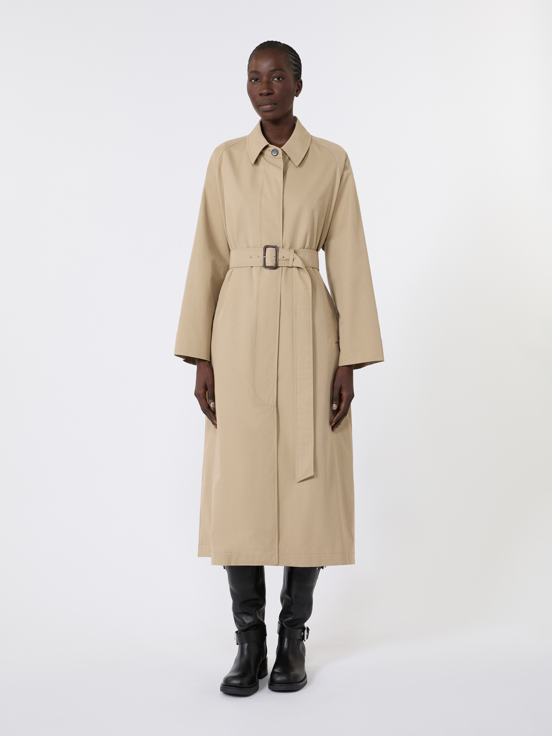 Water-repellent gabardine trench coat - Weekend Max Mara - 2