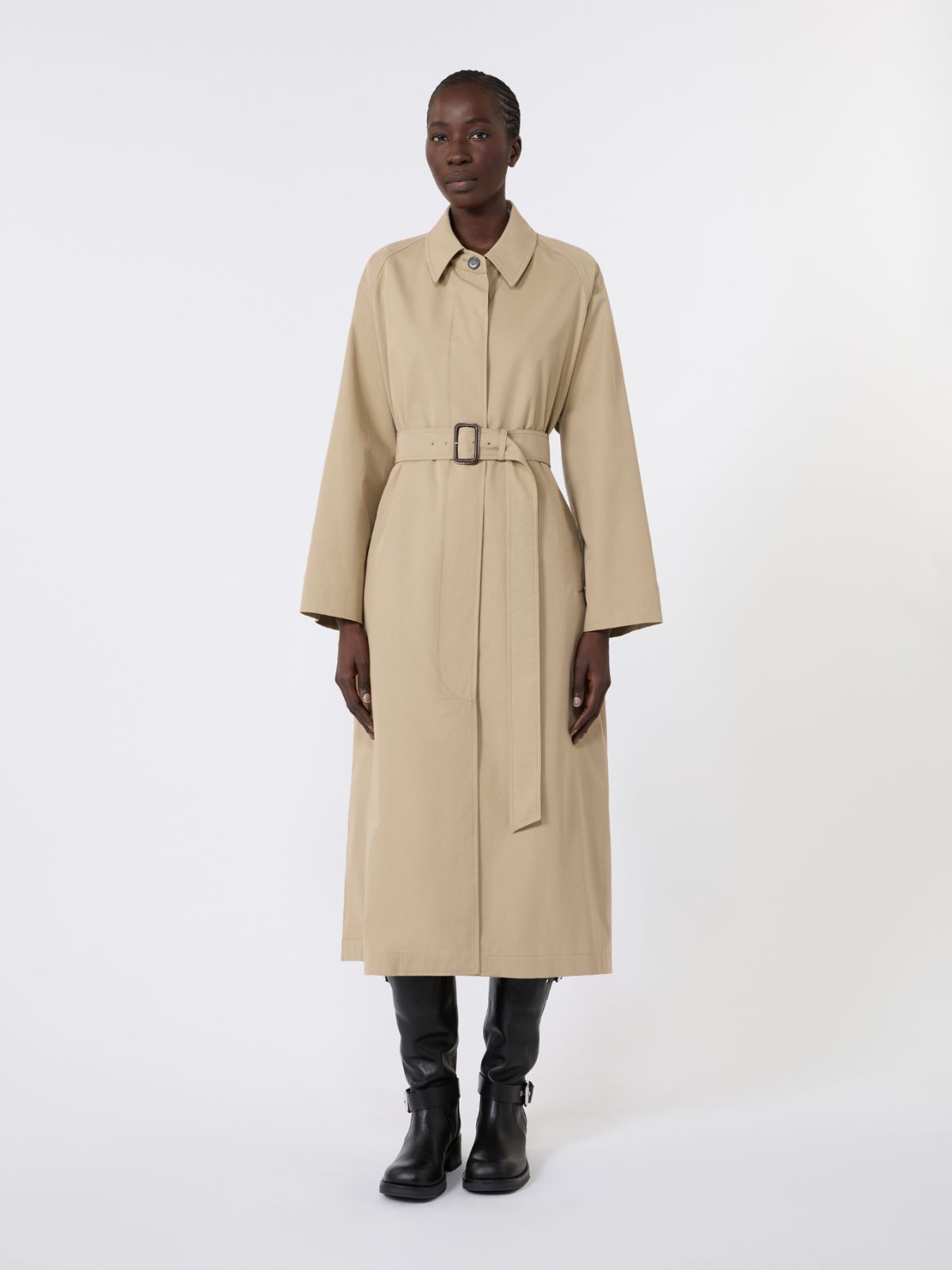 Water-repellent gabardine trench coat - Weekend Max Mara - 2