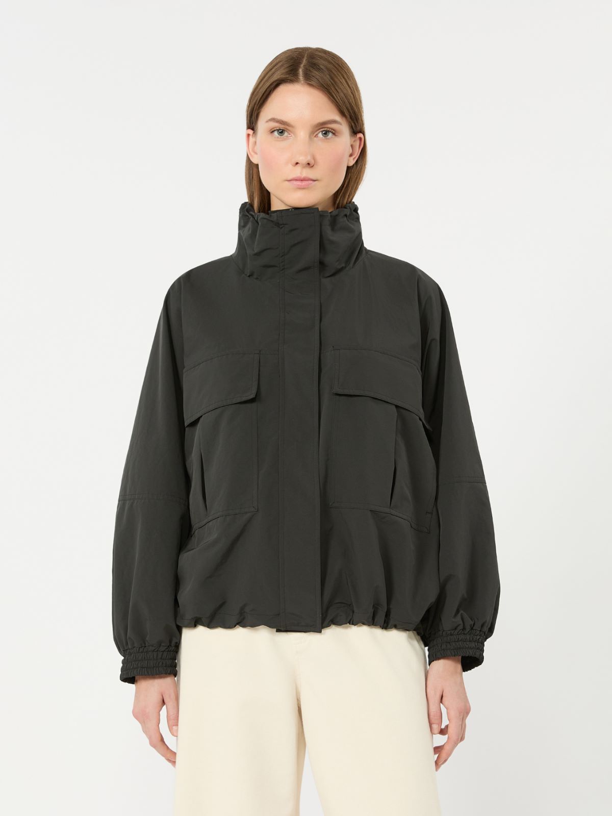 Washed water-repellent canvas jacket - Weekend Max Mara - 2