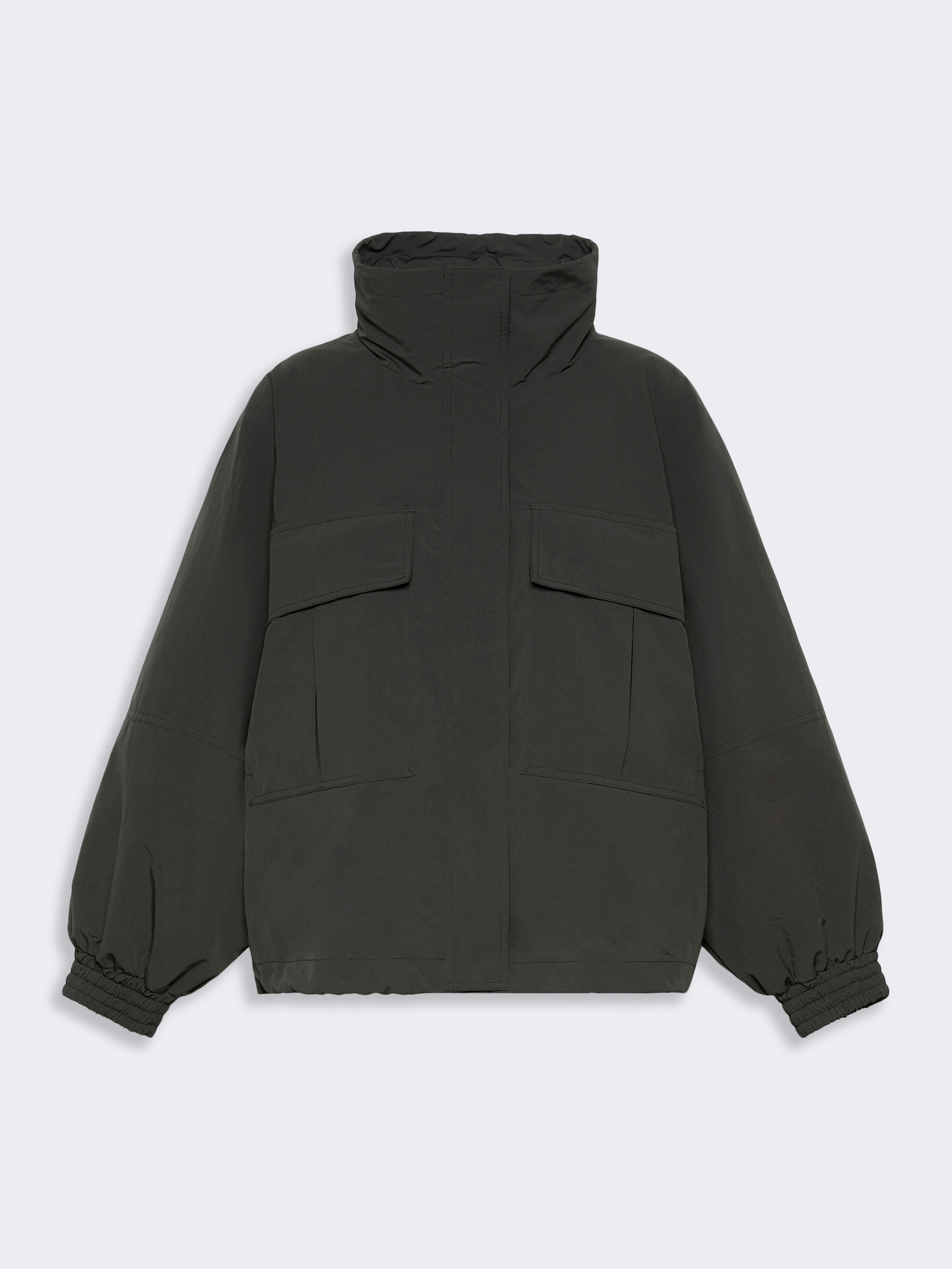 Washed water-repellent canvas jacket - Weekend Max Mara - 5