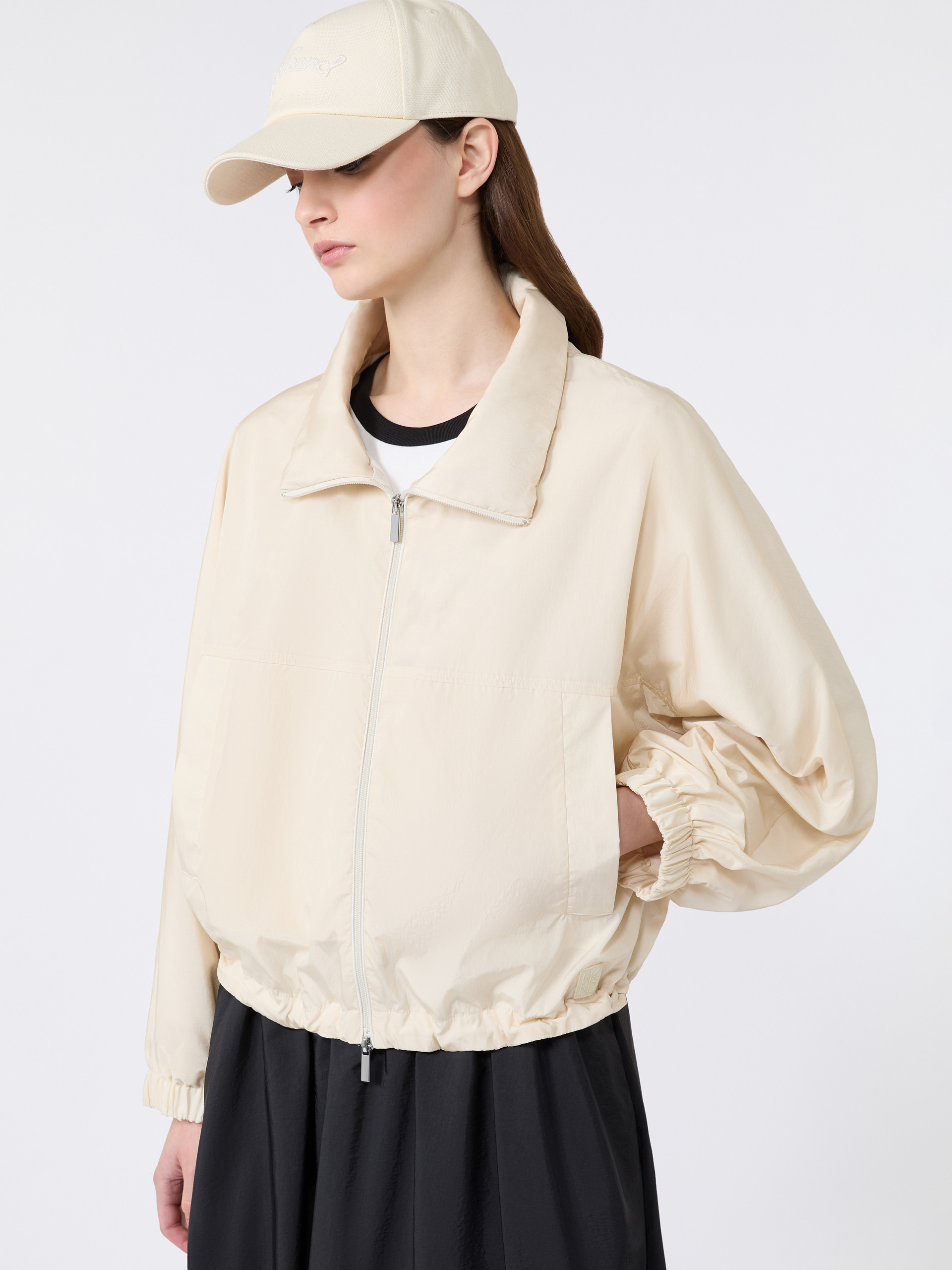 Water-repellent canvas windbreaker - Weekend Max Mara - 4