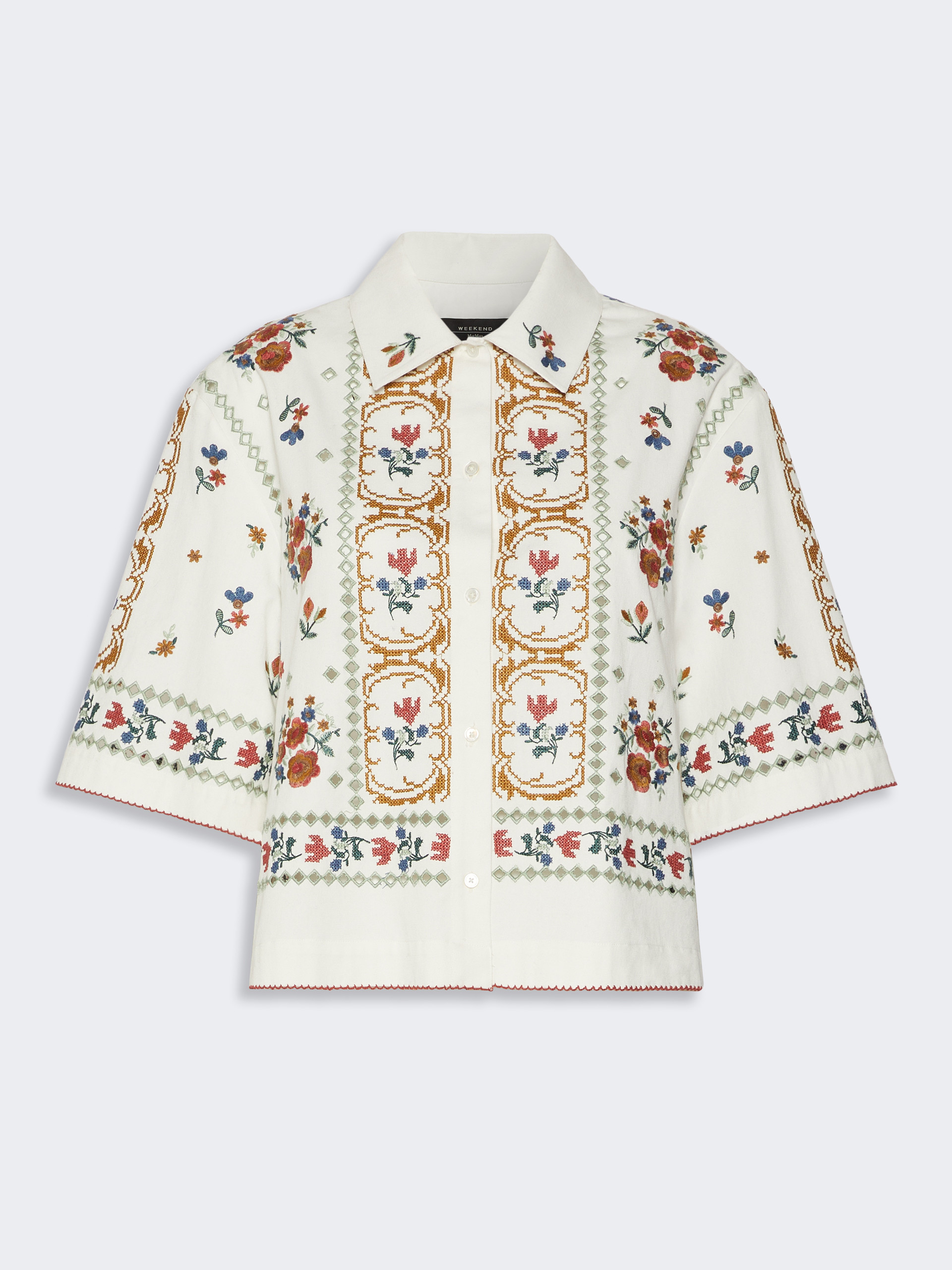 Giacca in cotone con ricami - Weekend Max Mara - 5