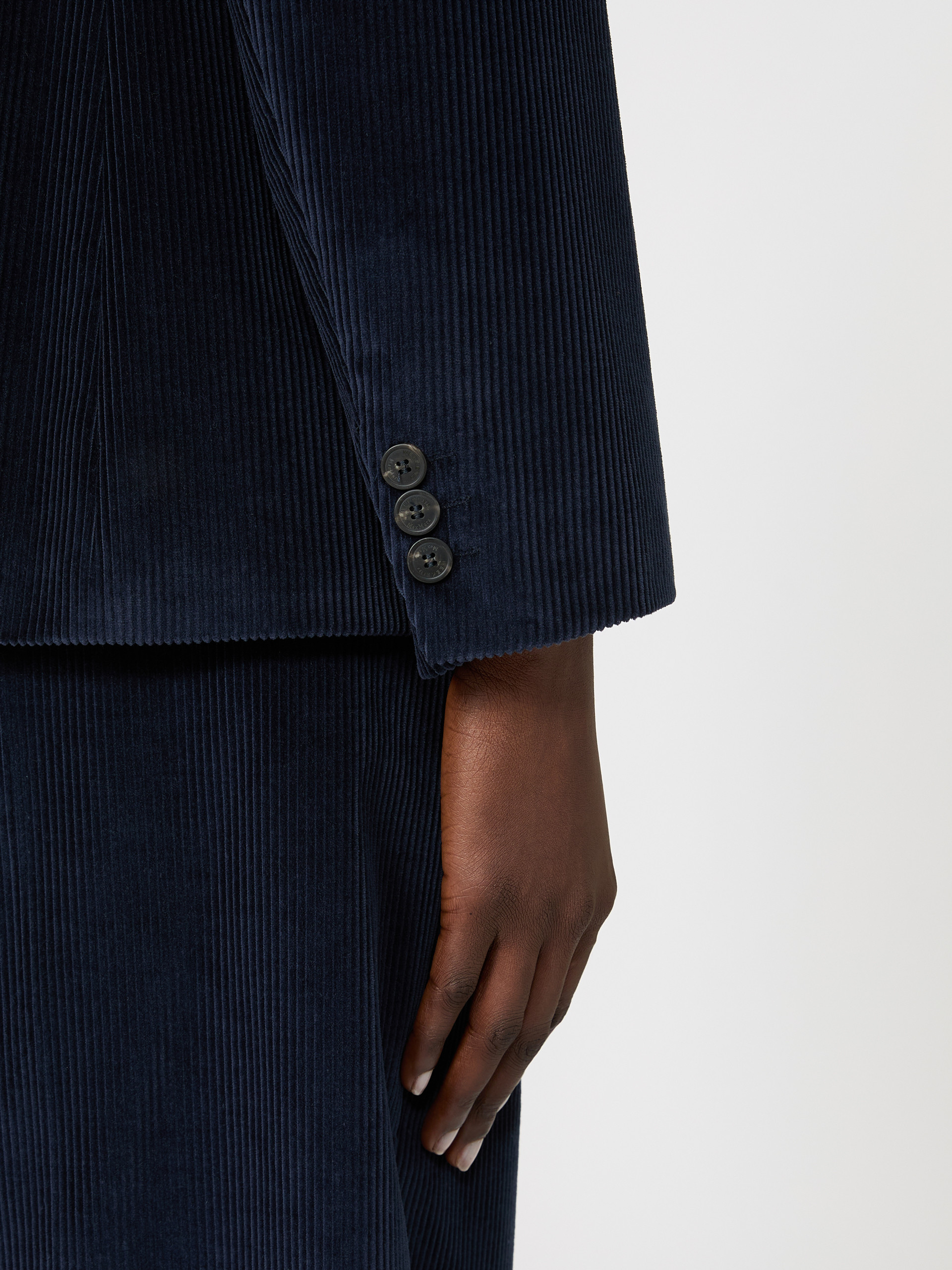 Cotton corduroy velvet blazer - Weekend Max Mara - 5