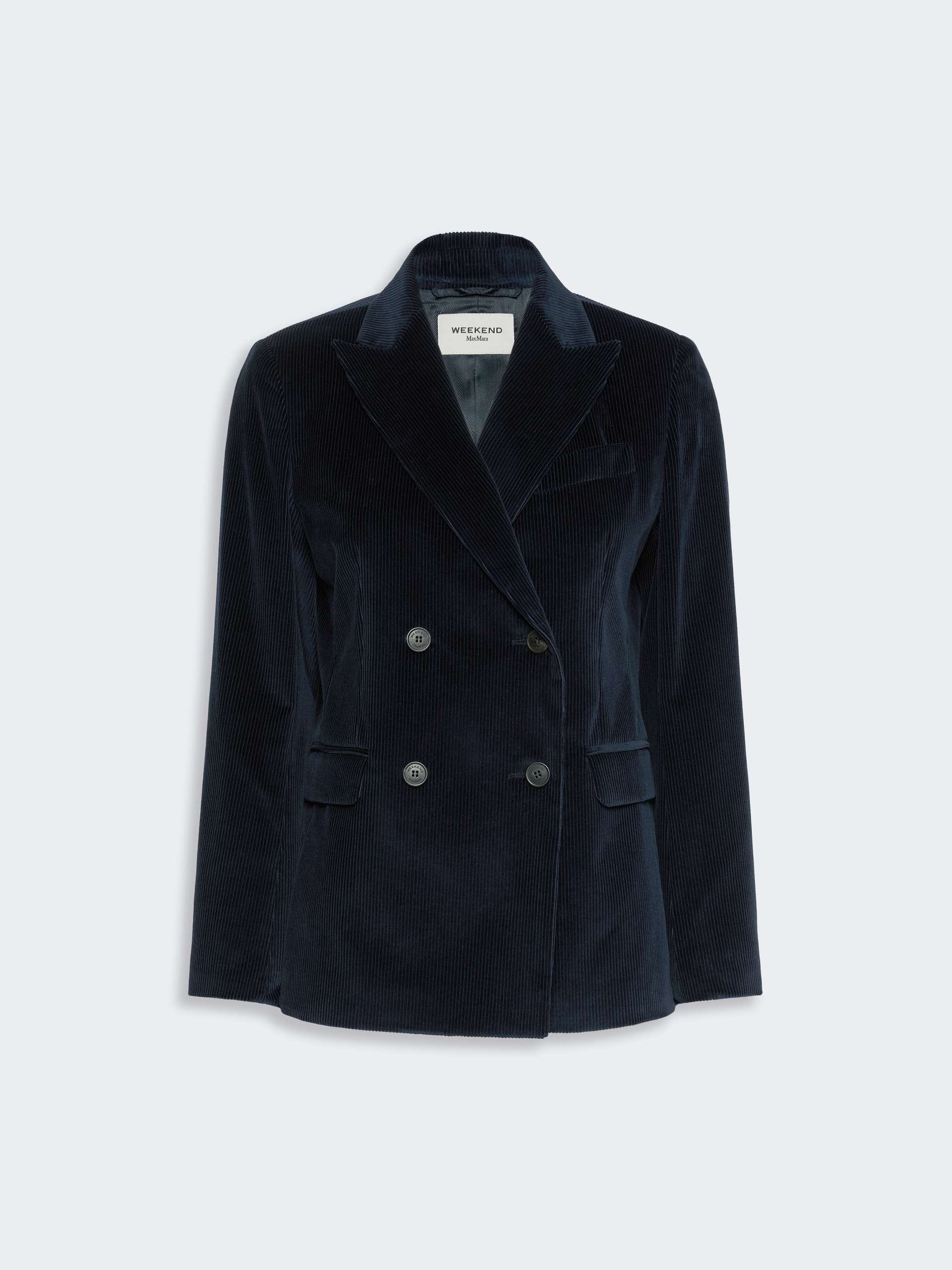 Cotton corduroy velvet blazer - Weekend Max Mara - 6