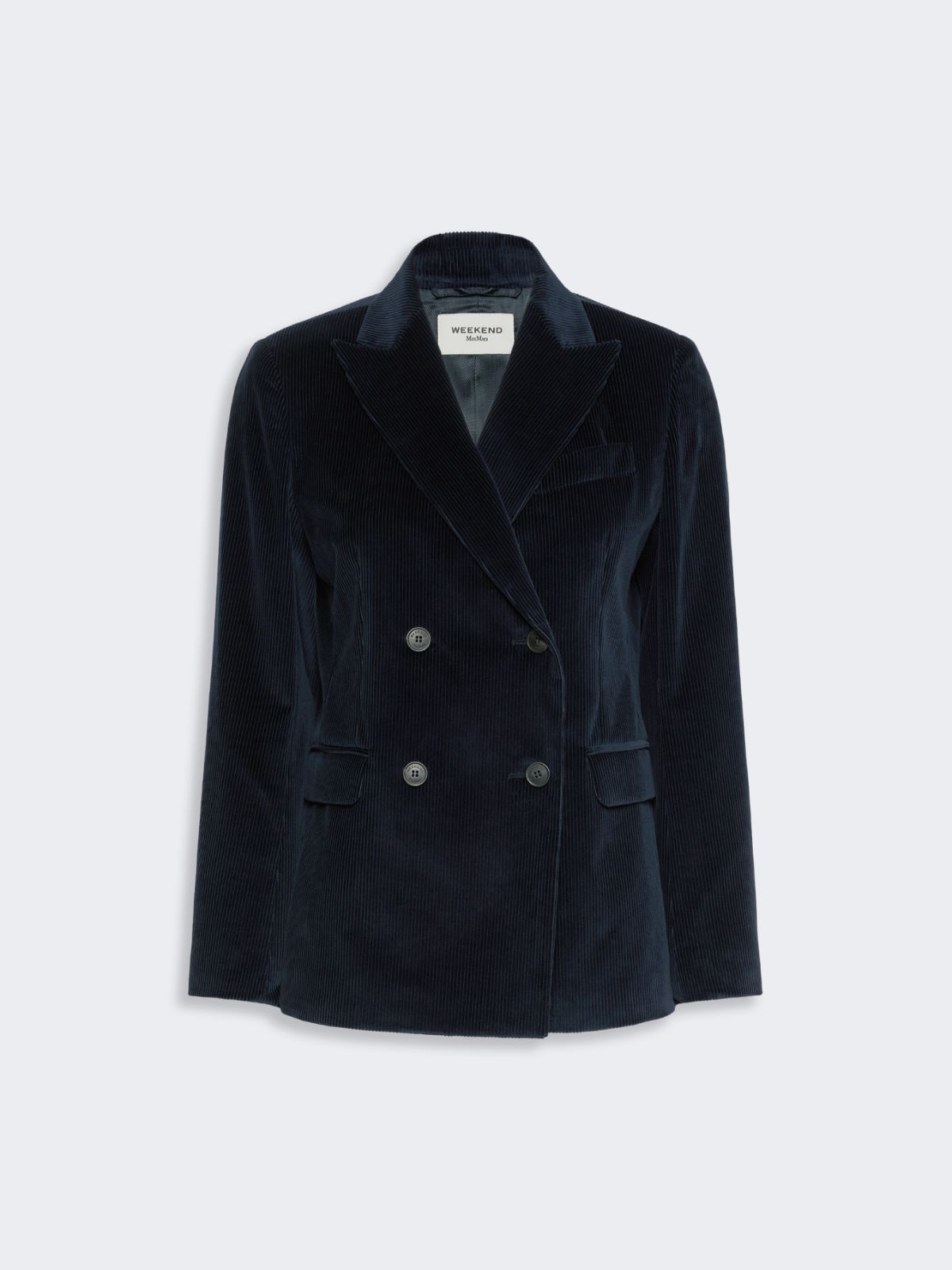 Cotton corduroy velvet blazer - Weekend Max Mara - 6