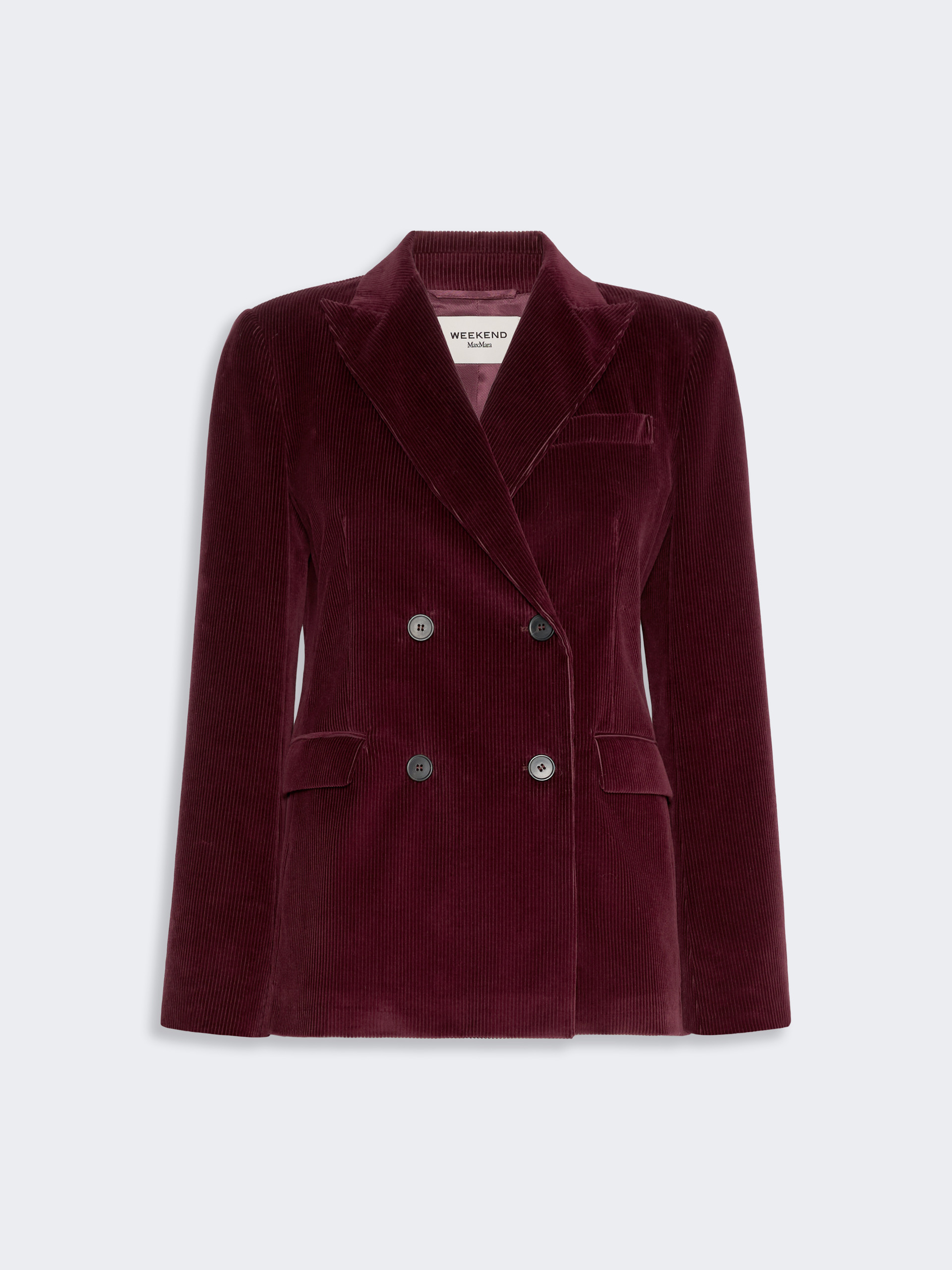 Cotton corduroy velvet blazer - Weekend Max Mara - 6