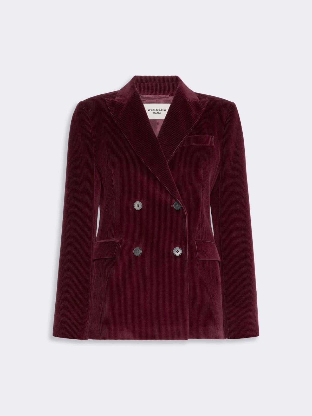 Cotton corduroy velvet blazer - Weekend Max Mara - 6