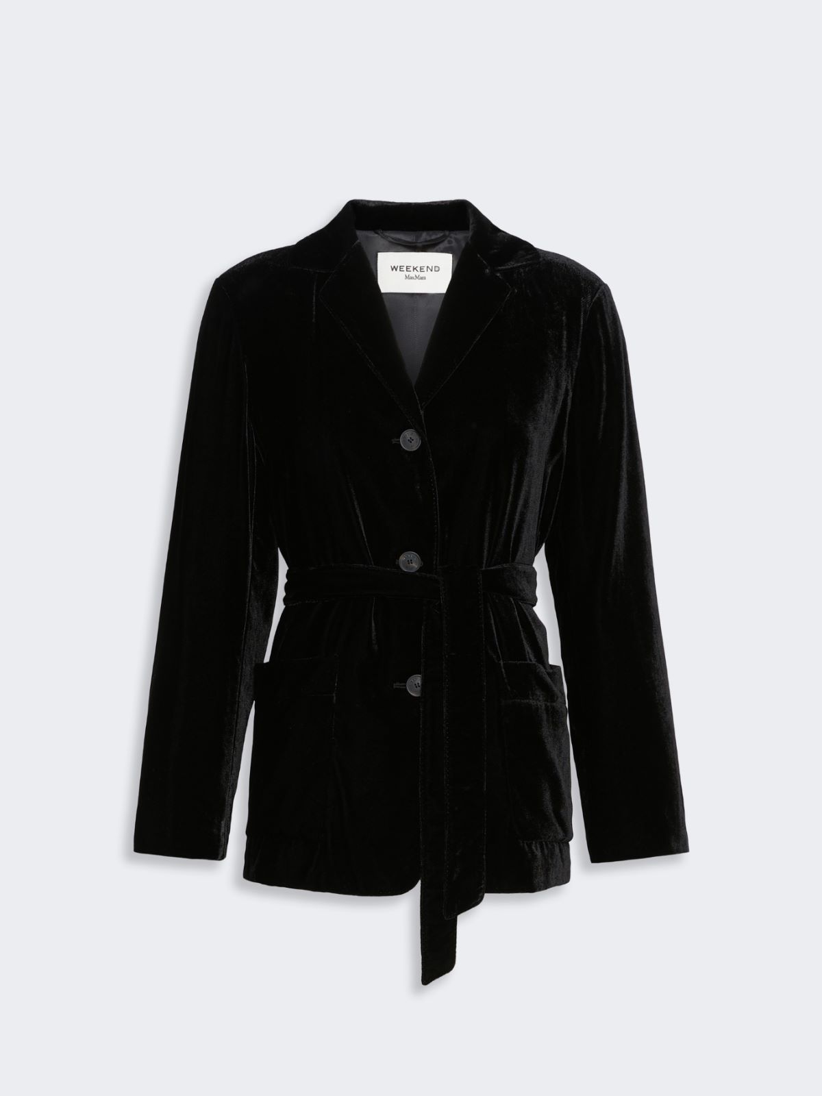 Velvet Jacket with Belt - Weekend Max Mara - 5