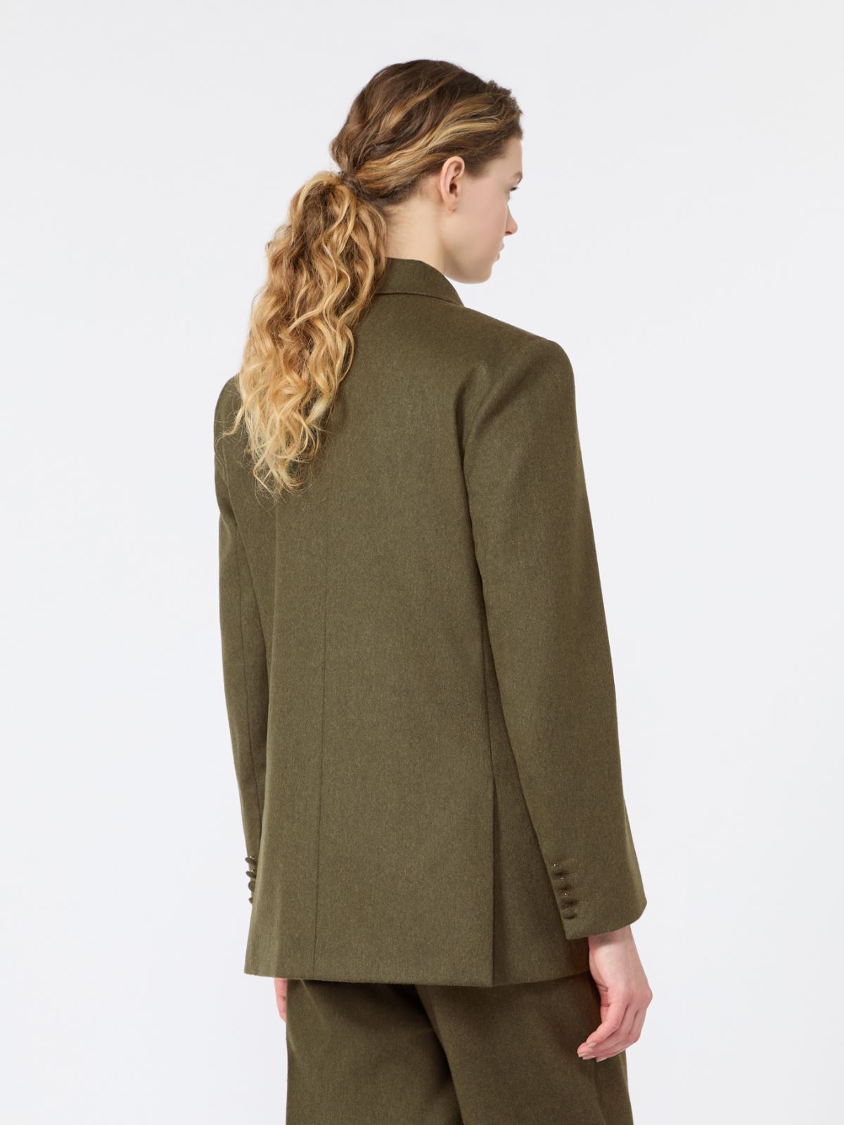 Blazer doppiopetto in lana mélange - Weekend Max Mara - 3