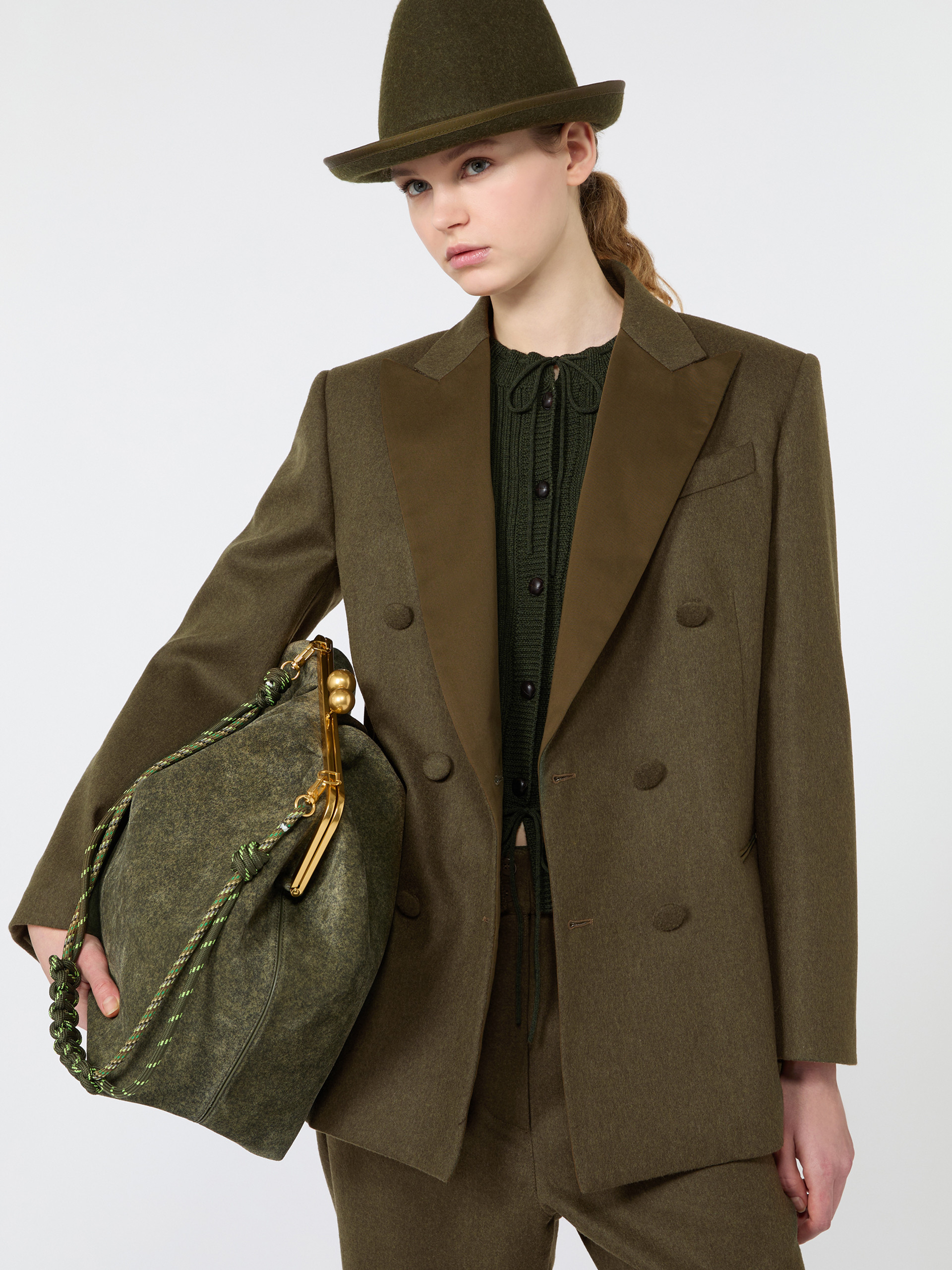 Blazer doppiopetto in lana mélange - Weekend Max Mara - 4
