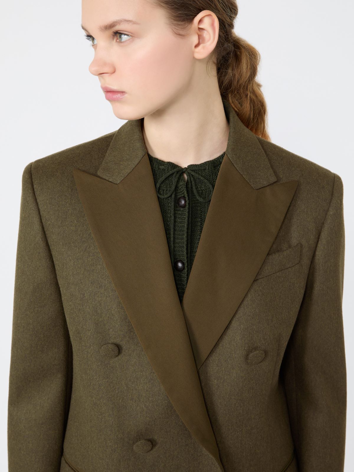 Blazer doppiopetto in lana mélange - Weekend Max Mara - 5