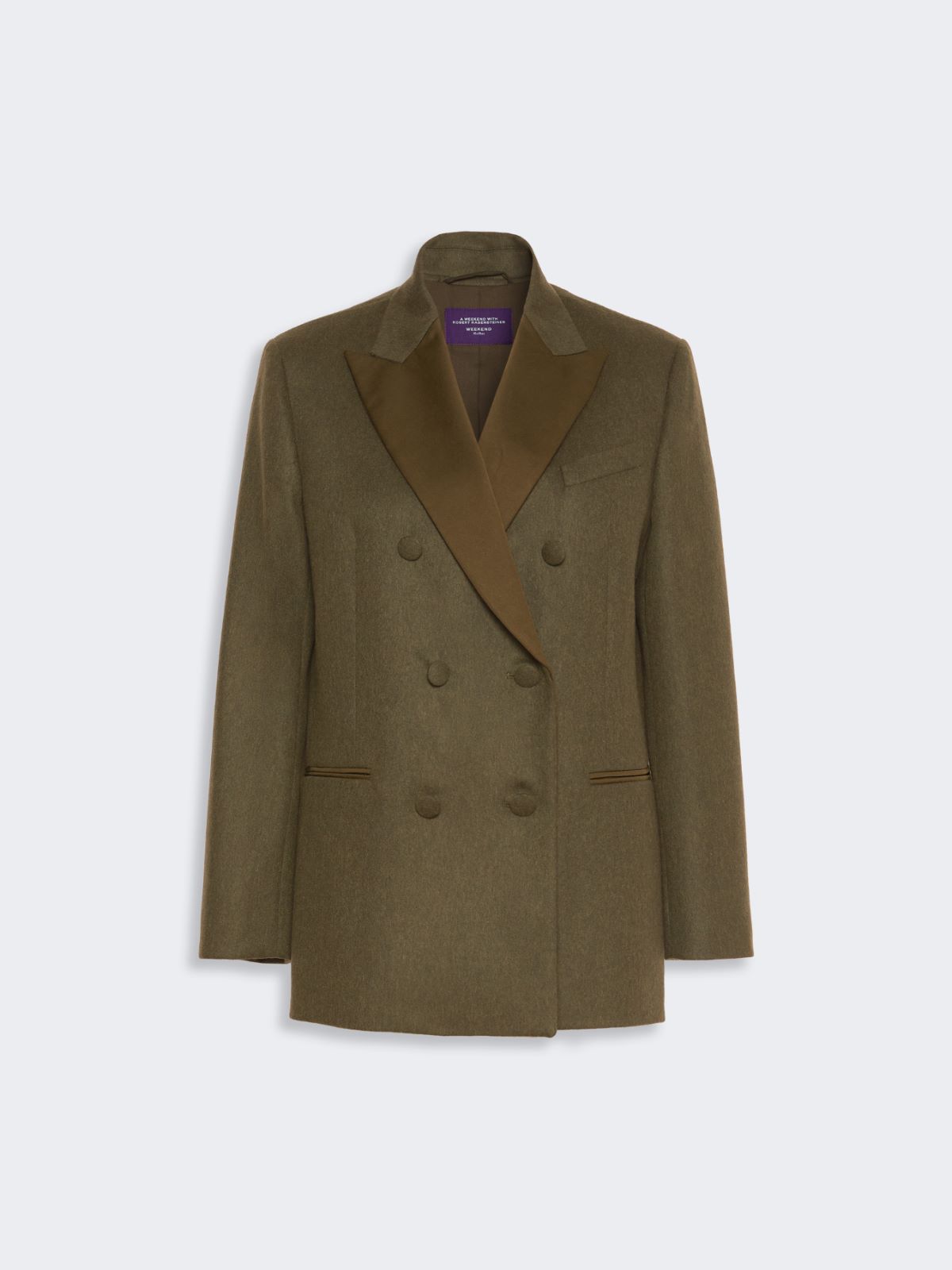 Blazer doppiopetto in lana mélange - Weekend Max Mara - 6