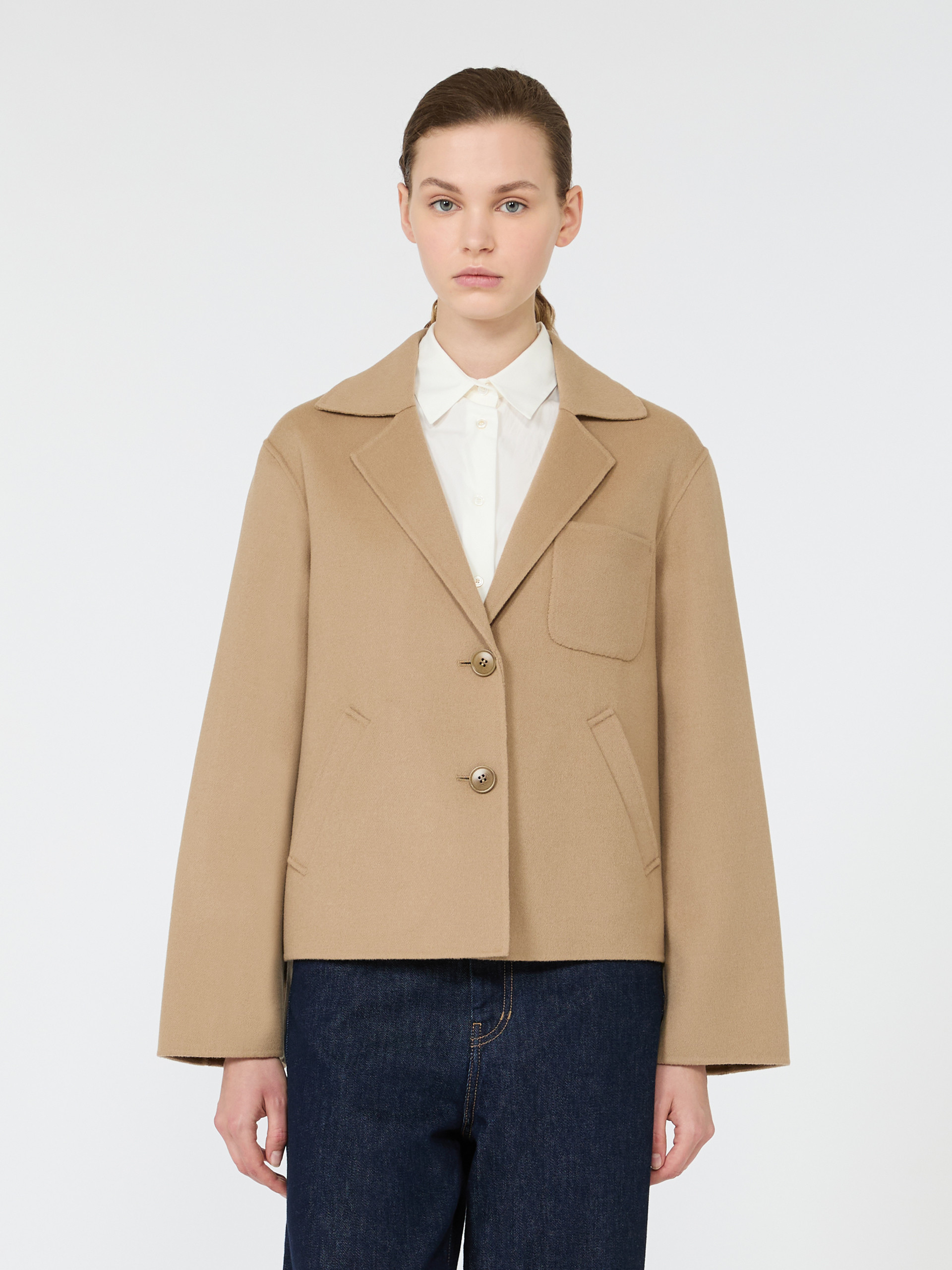 Double wool cropped jacket - Weekend Max Mara - 2