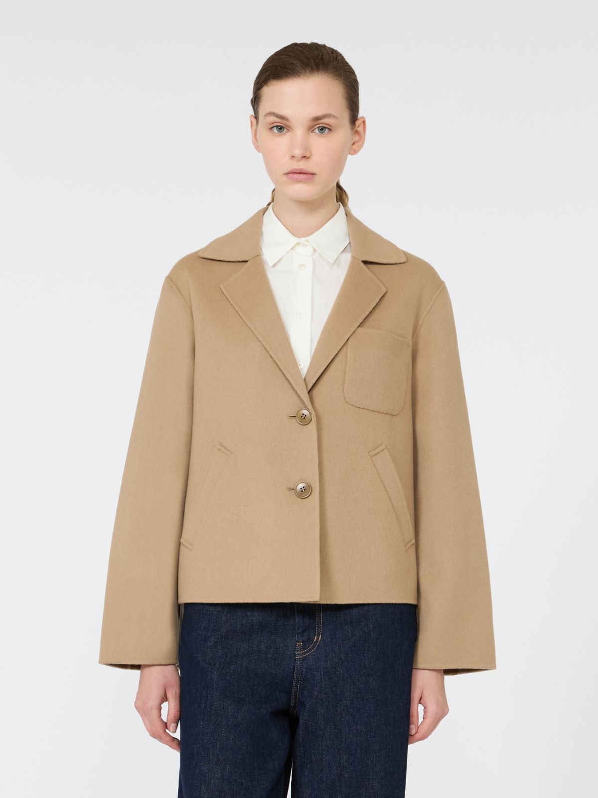 Double wool cropped jacket - Weekend Max Mara - 2