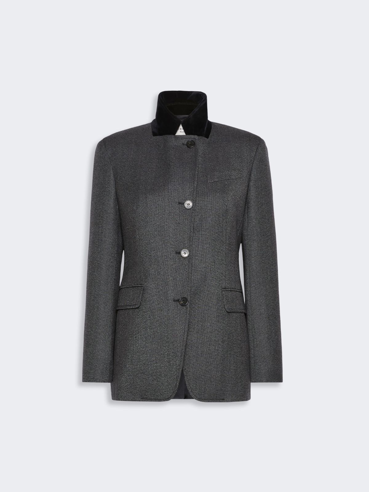 Single-breasted wool tweed jacket - Weekend Max Mara - 7