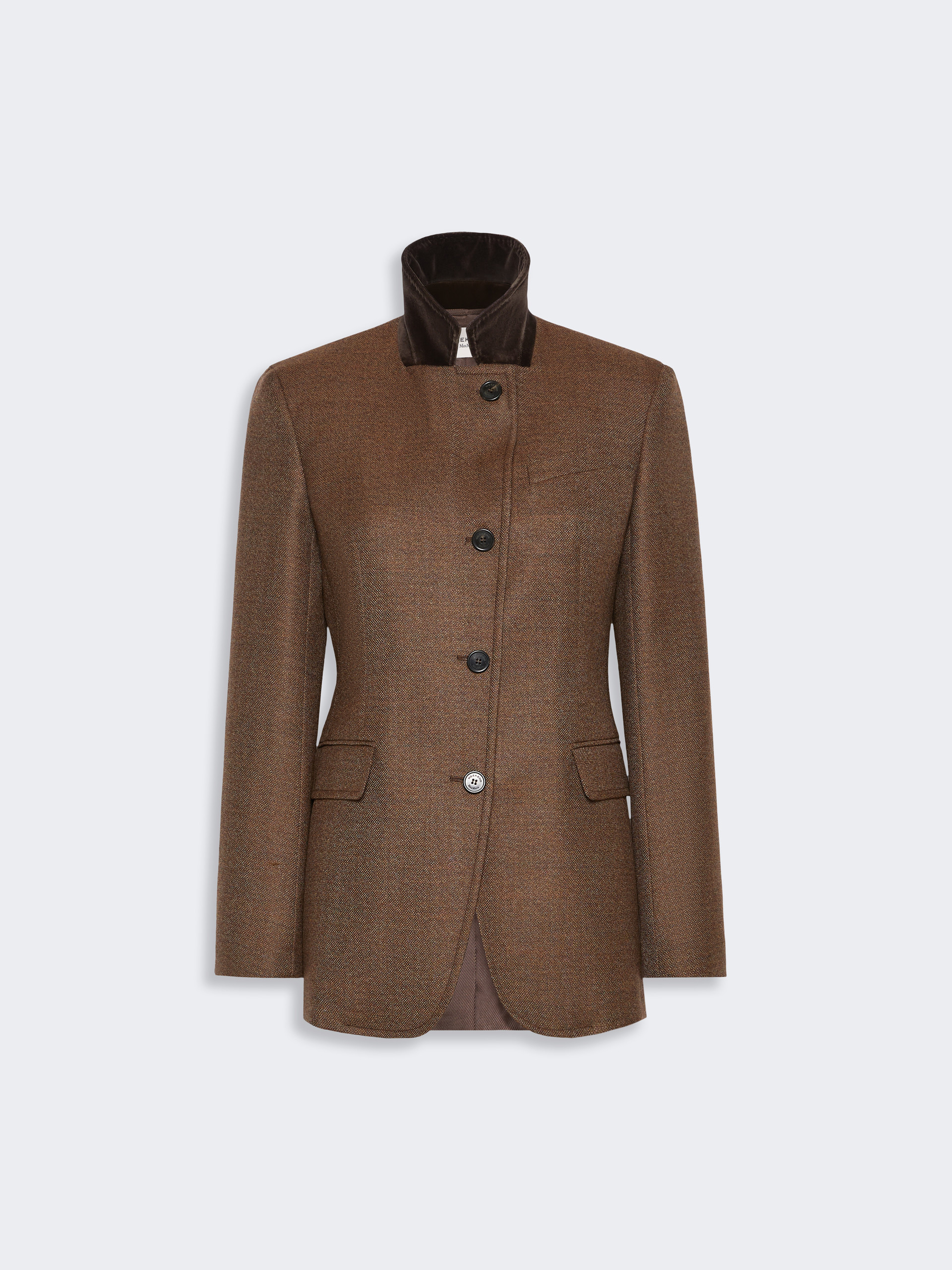 Single-breasted wool tweed jacket - Weekend Max Mara - 7