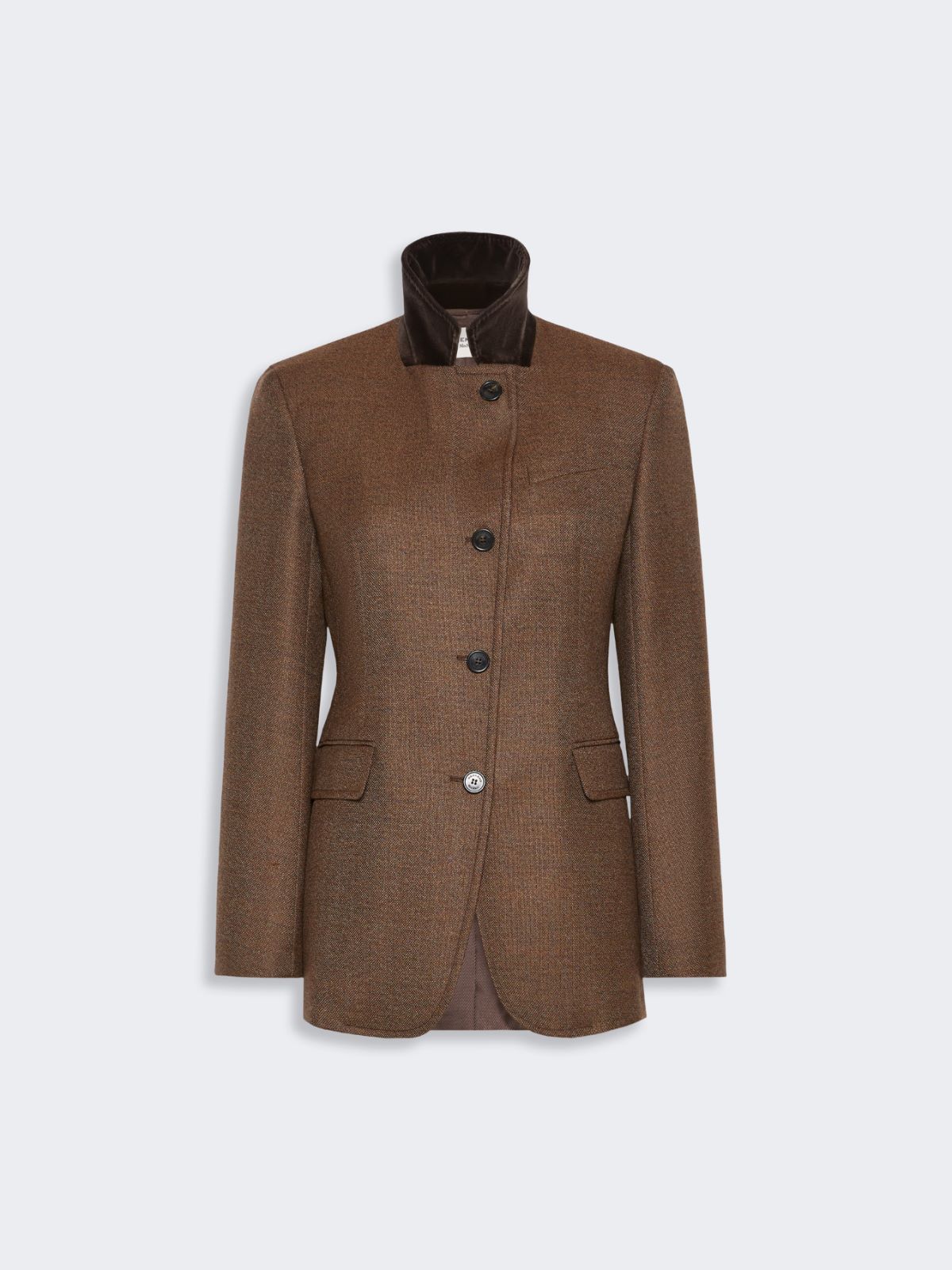 Single-breasted wool tweed jacket - Weekend Max Mara - 7