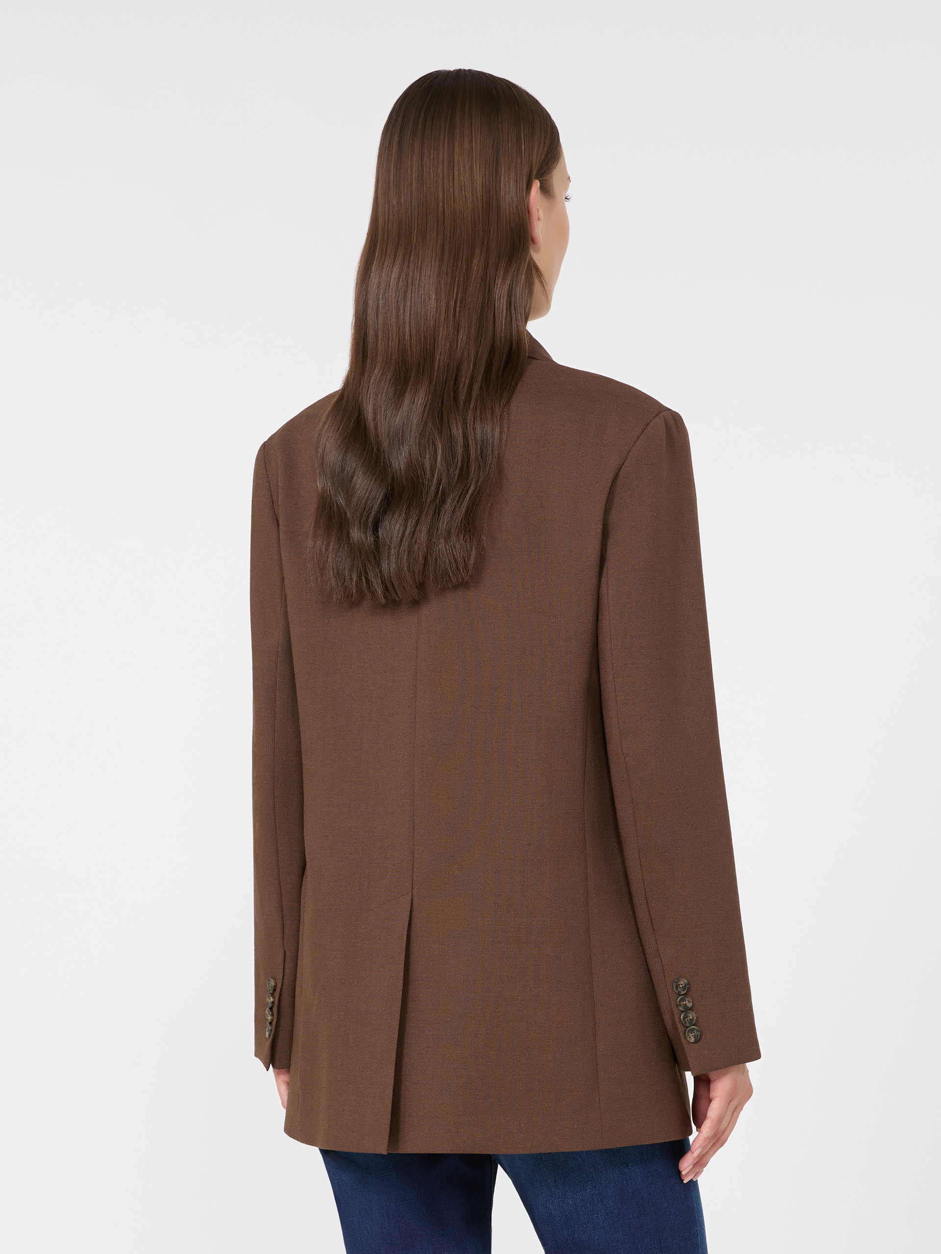 Single-breasted woollen cloth blazer - Weekend Max Mara - 3