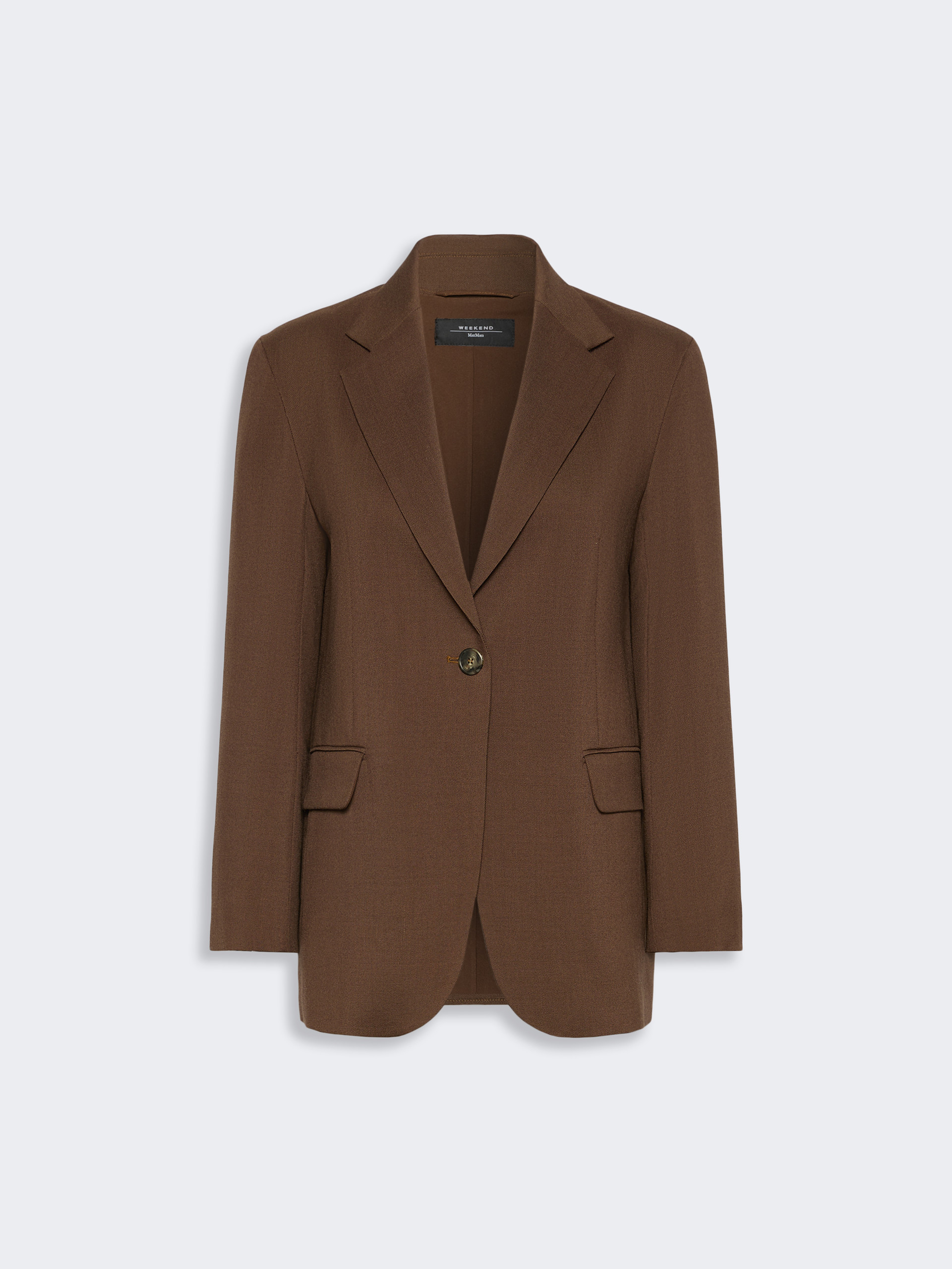 Single-breasted woollen cloth blazer - Weekend Max Mara - 5
