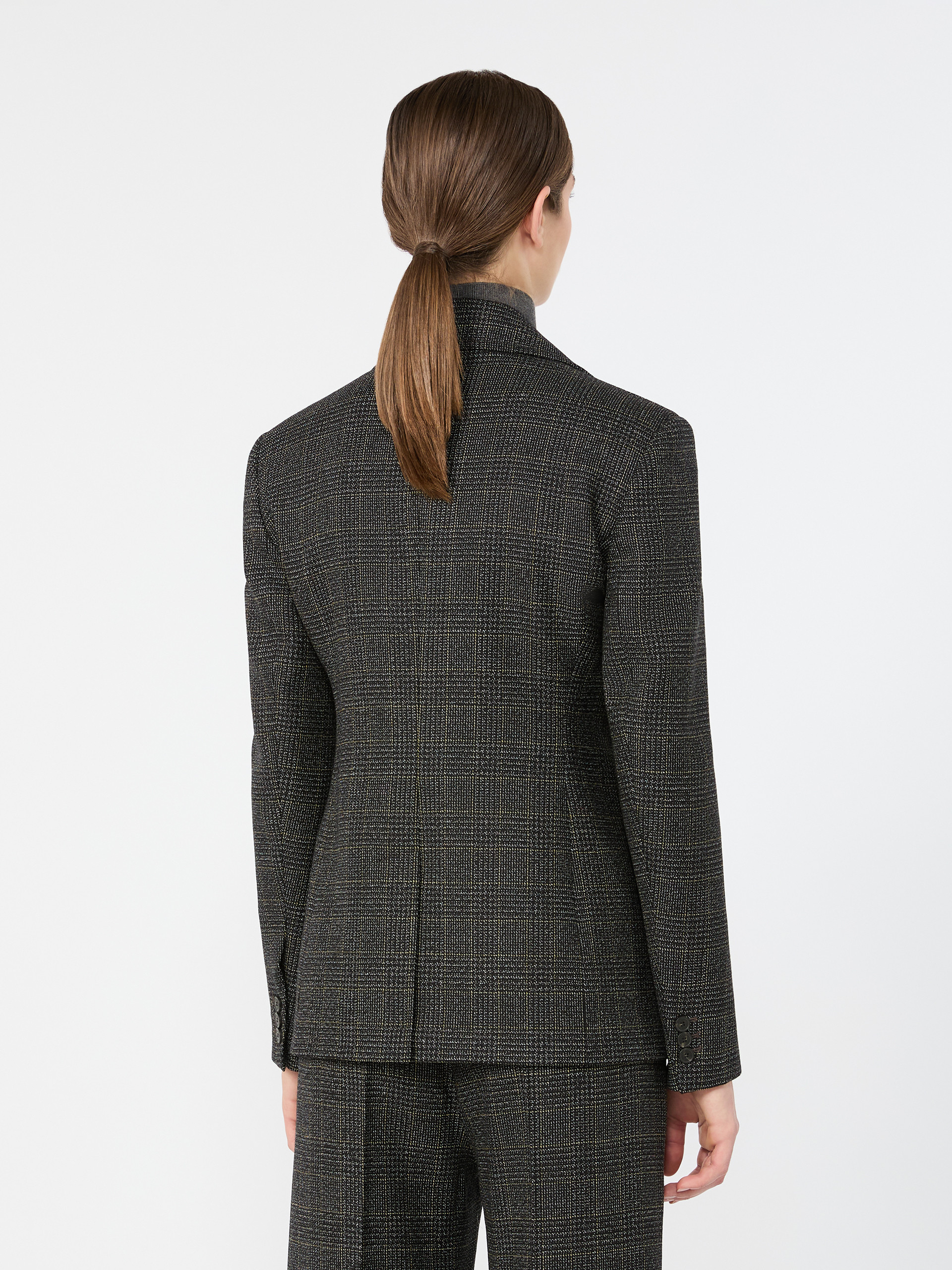 Prince of Wales check wool blazer - Weekend Max Mara - 3