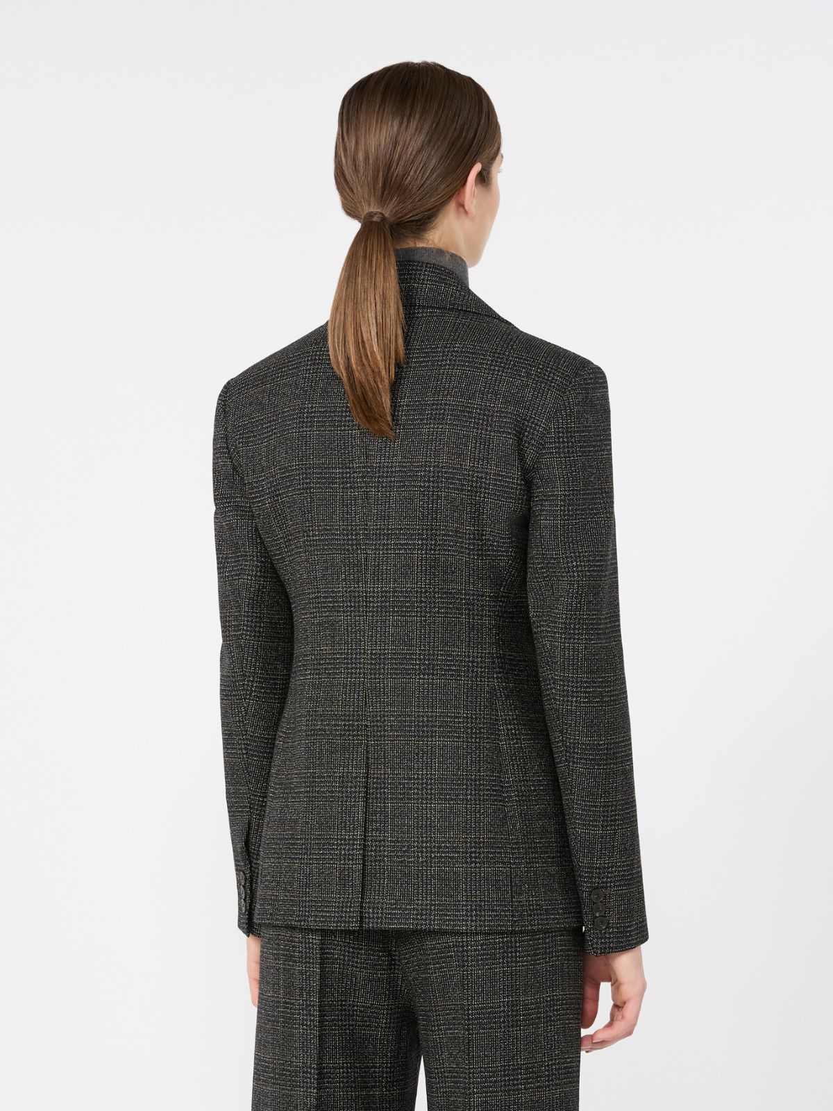 Prince of Wales check wool blazer - Weekend Max Mara - 3