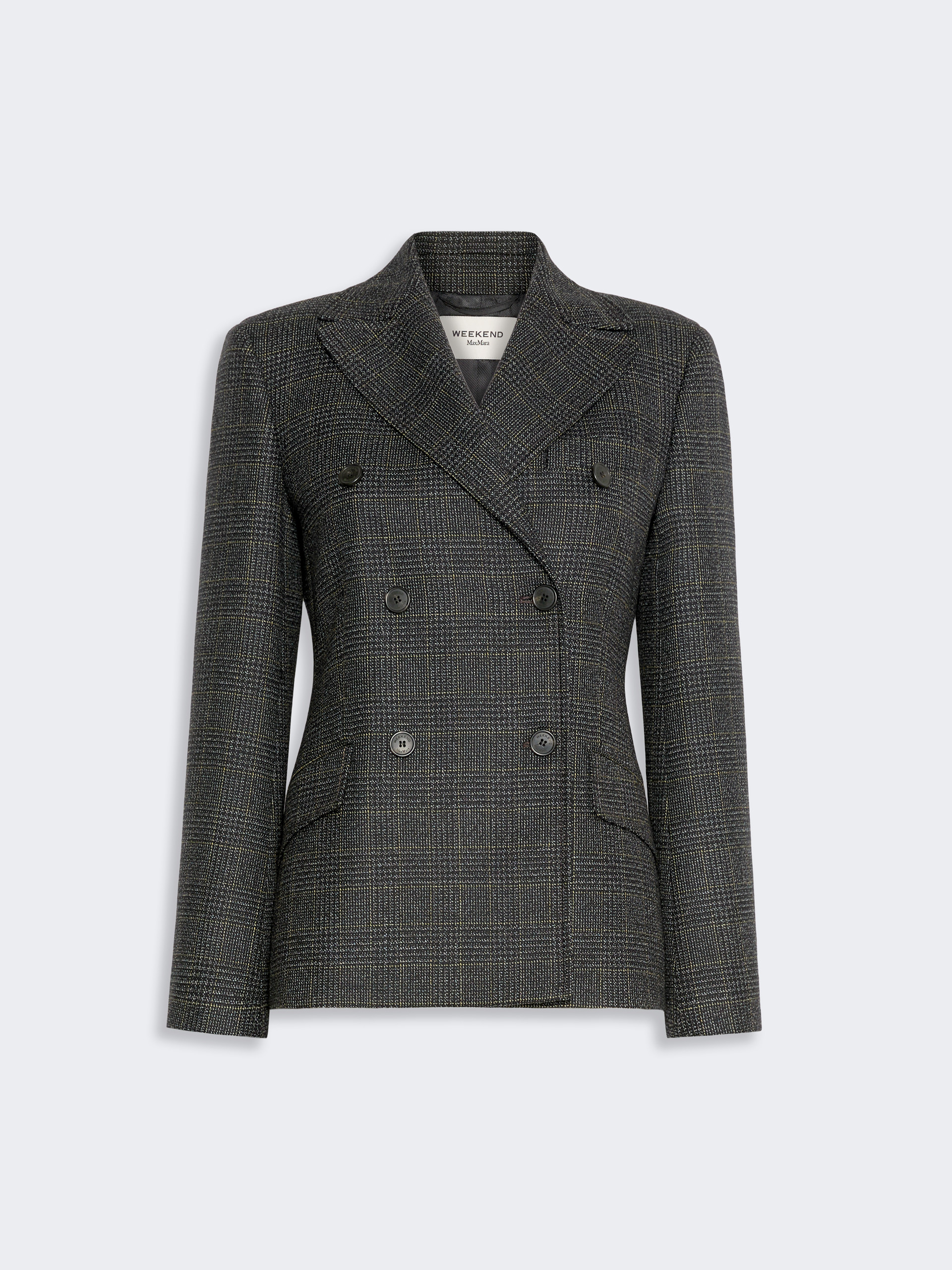 Prince of Wales check wool blazer - Weekend Max Mara - 5