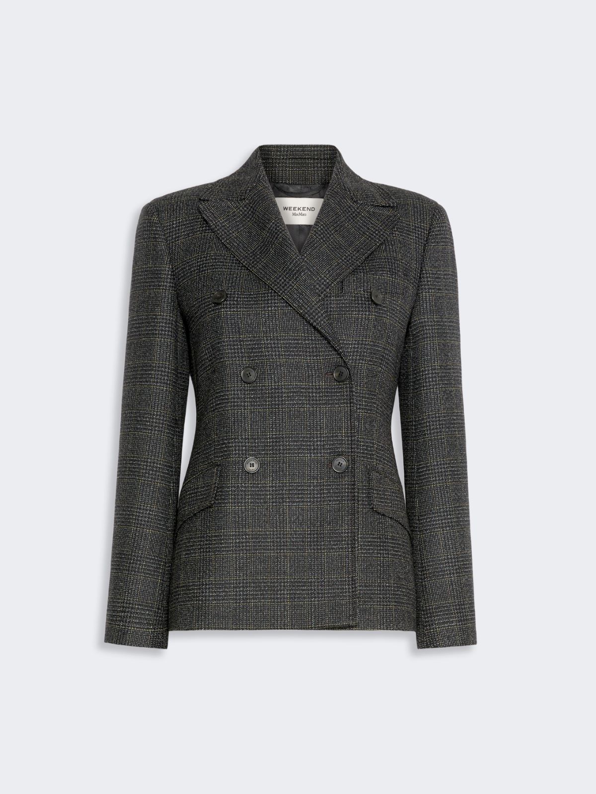 Prince of Wales check wool blazer - Weekend Max Mara - 5