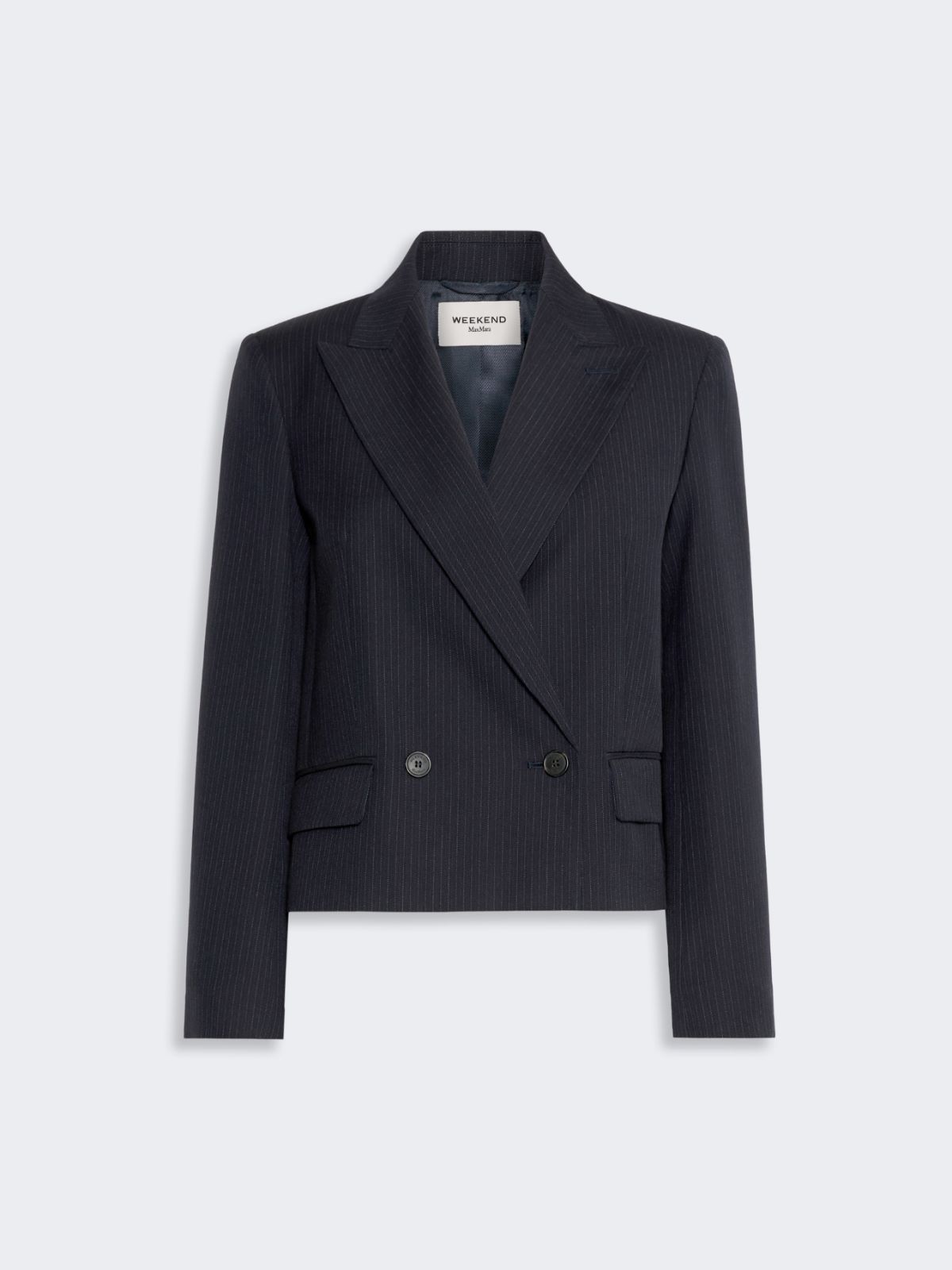 Blazer in gabardina di lana e cotone - Weekend Max Mara - 6