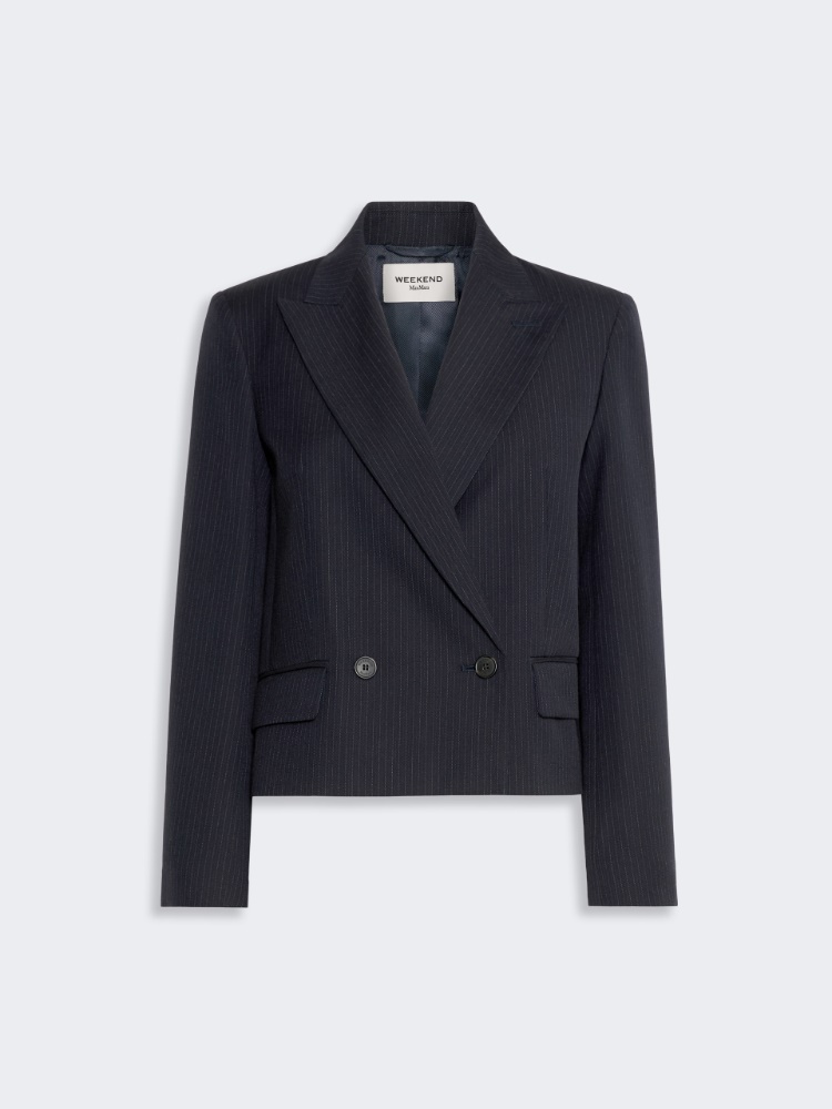 Wool and cotton gabardine blazer - Weekend Max Mara - 2