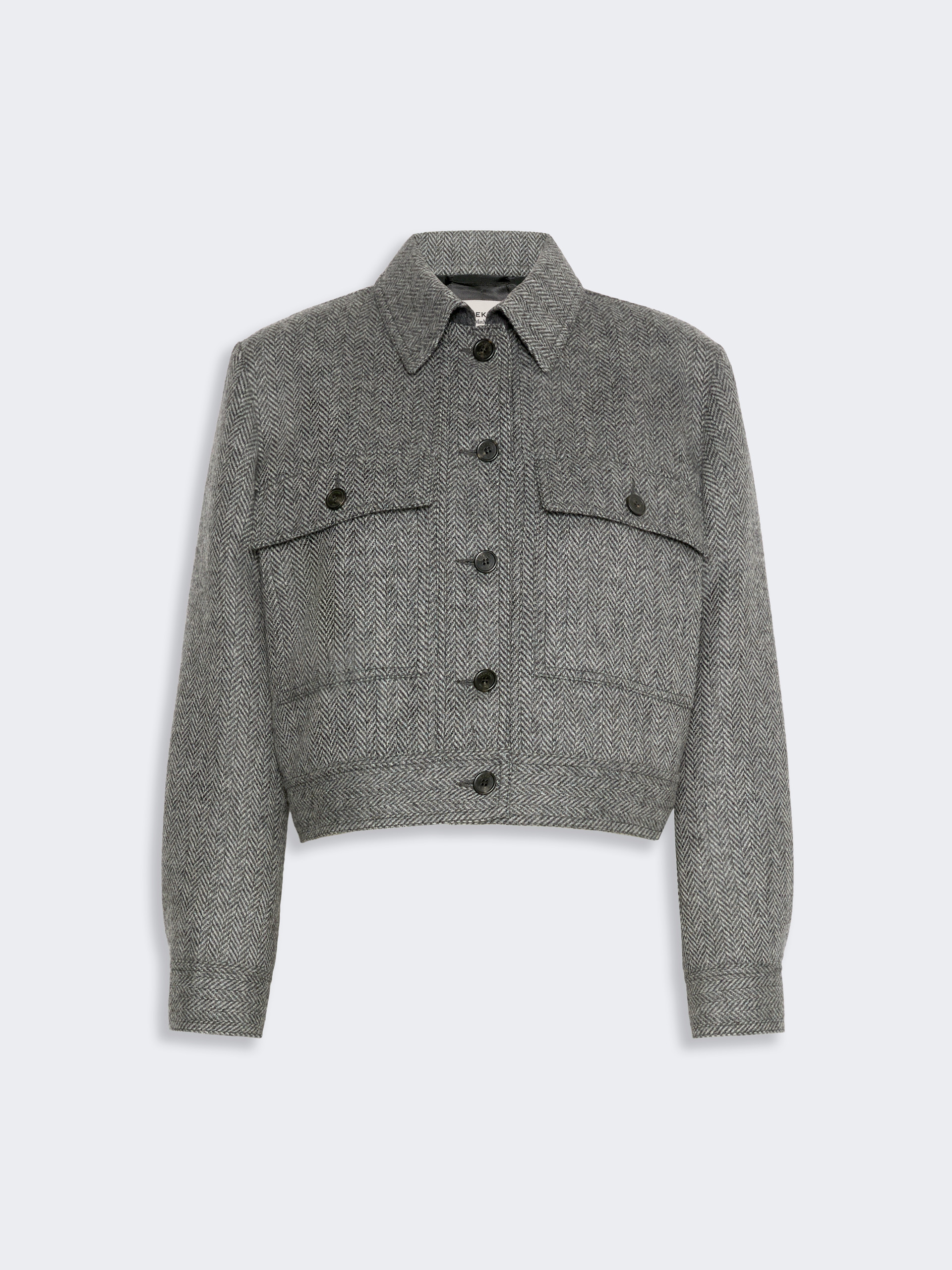 Cropped wool blend jacket - Weekend Max Mara - 5