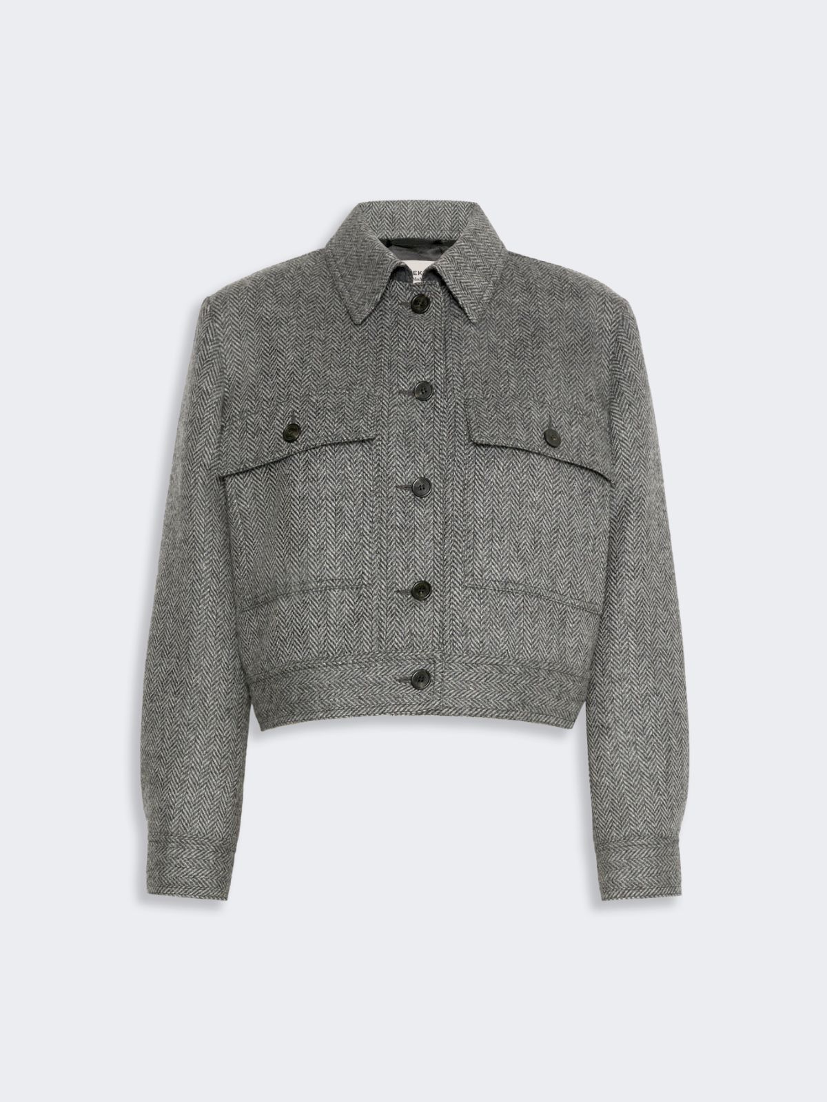 Cropped wool blend jacket - Weekend Max Mara - 5