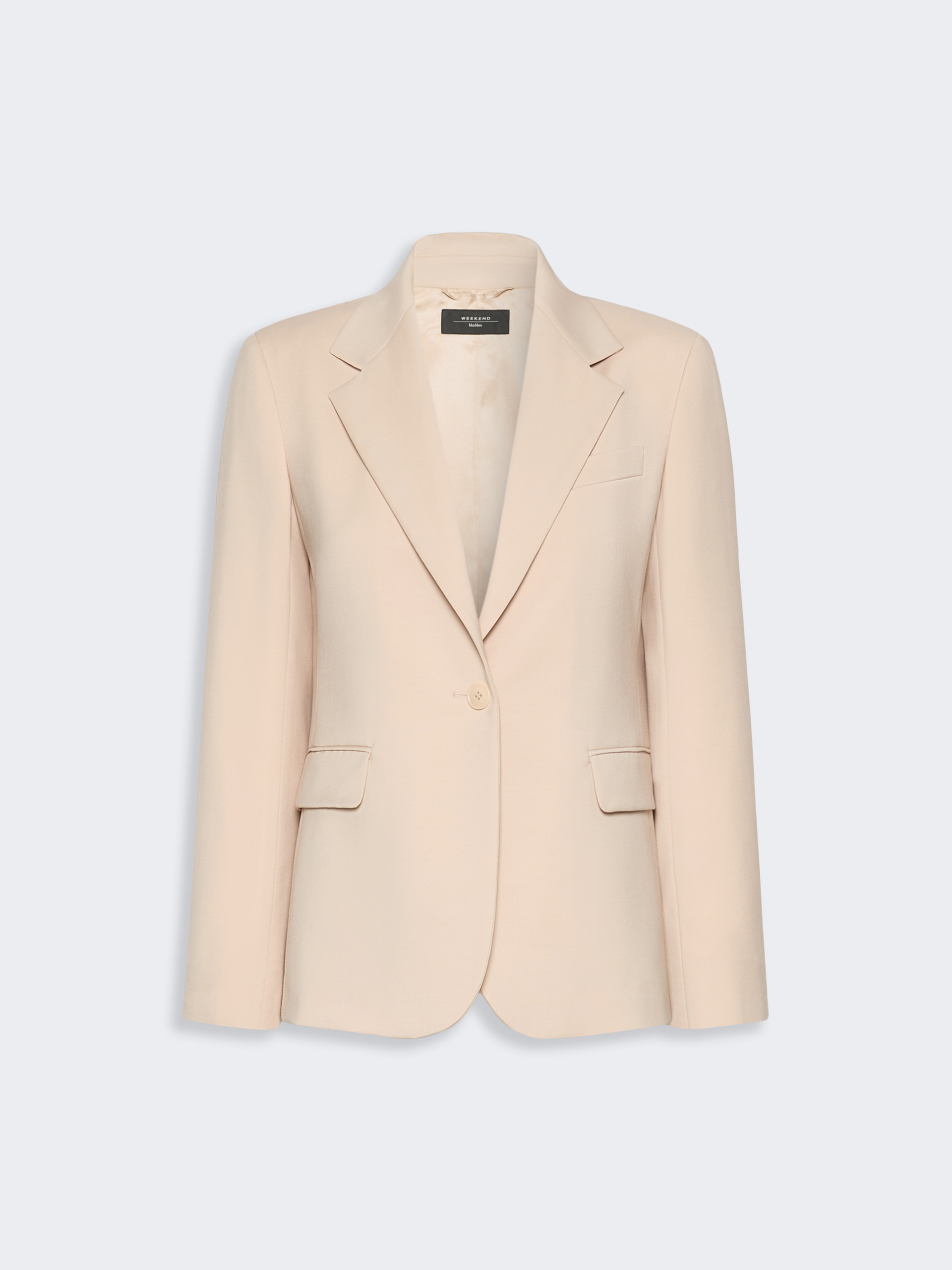 Single-breasted stretch wool blazer - POWDER - Weekend Max Mara - 5