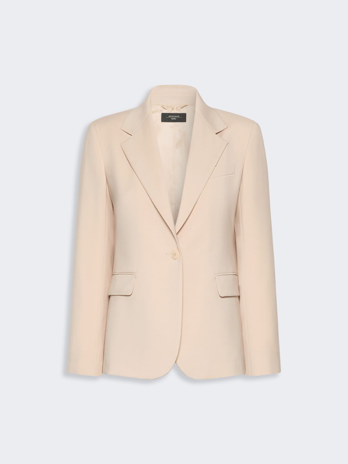 Single-breasted stretch wool blazer - POWDER - Weekend Max Mara - 5